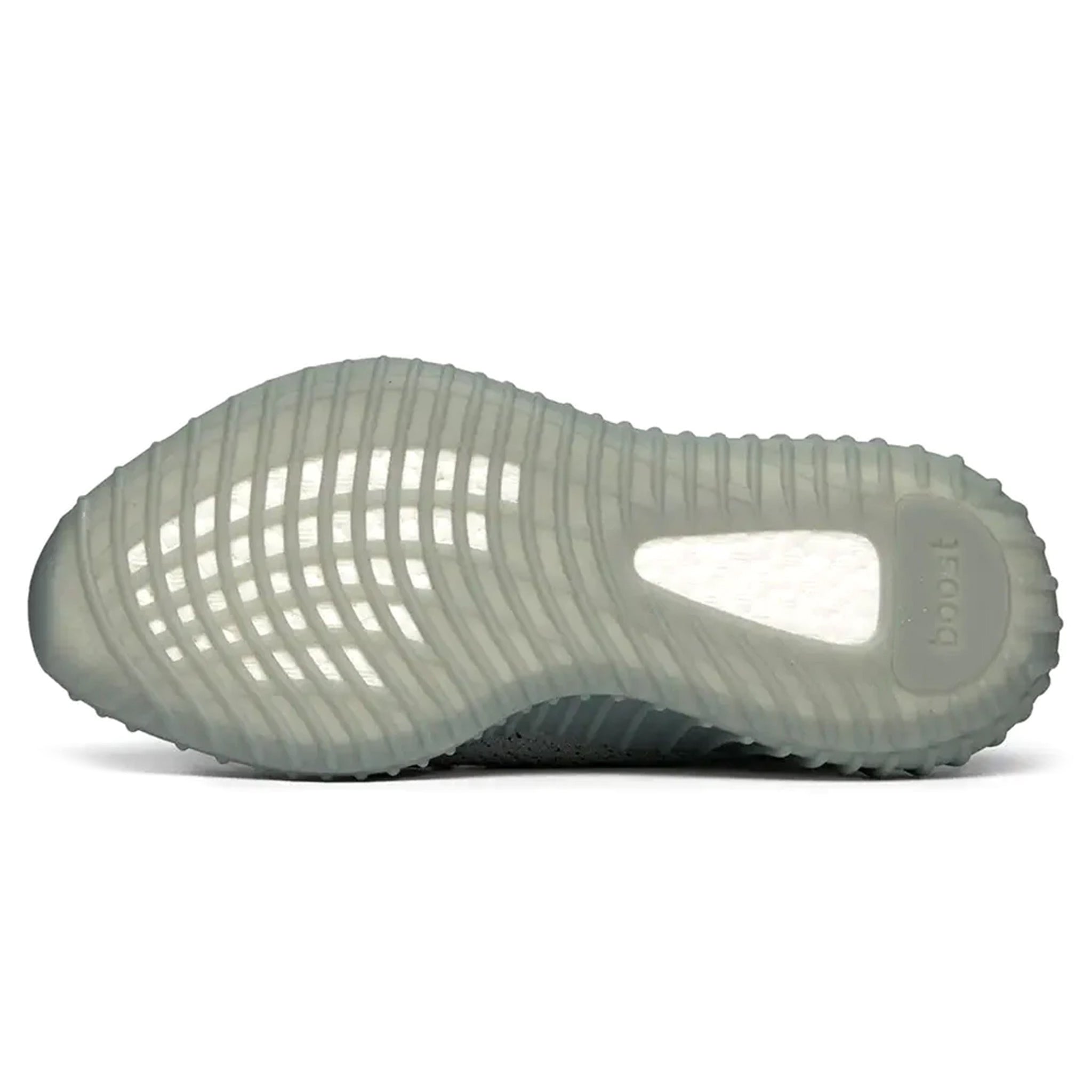 Sole view of Adidas Yeezy Boost 350 V2 Salt HQ2060