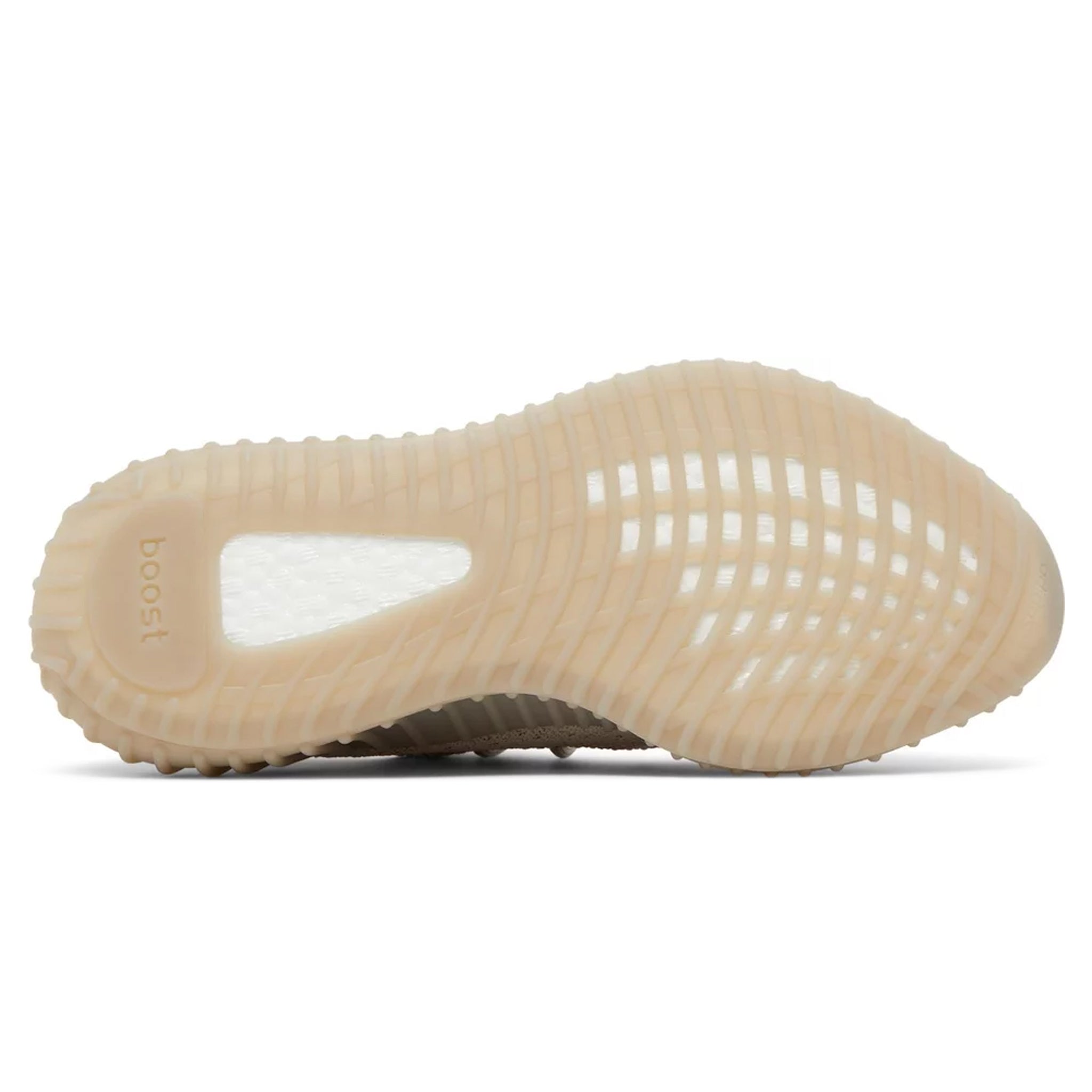 Sole view of Adidas Yeezy Boost 350 V2 Slate HP7870