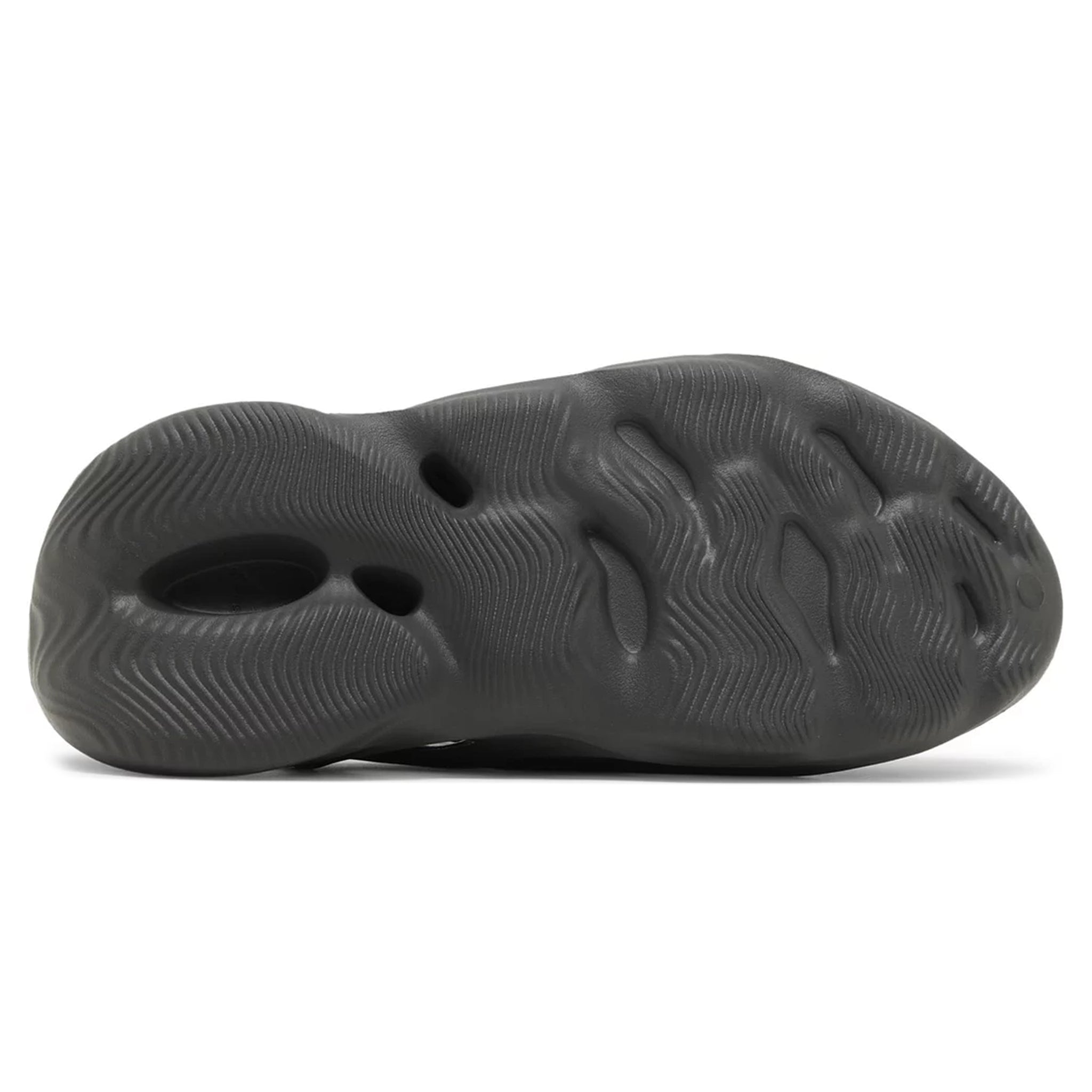 Sole view of Adidas Yeezy Foam RNNR Carbon IG5349