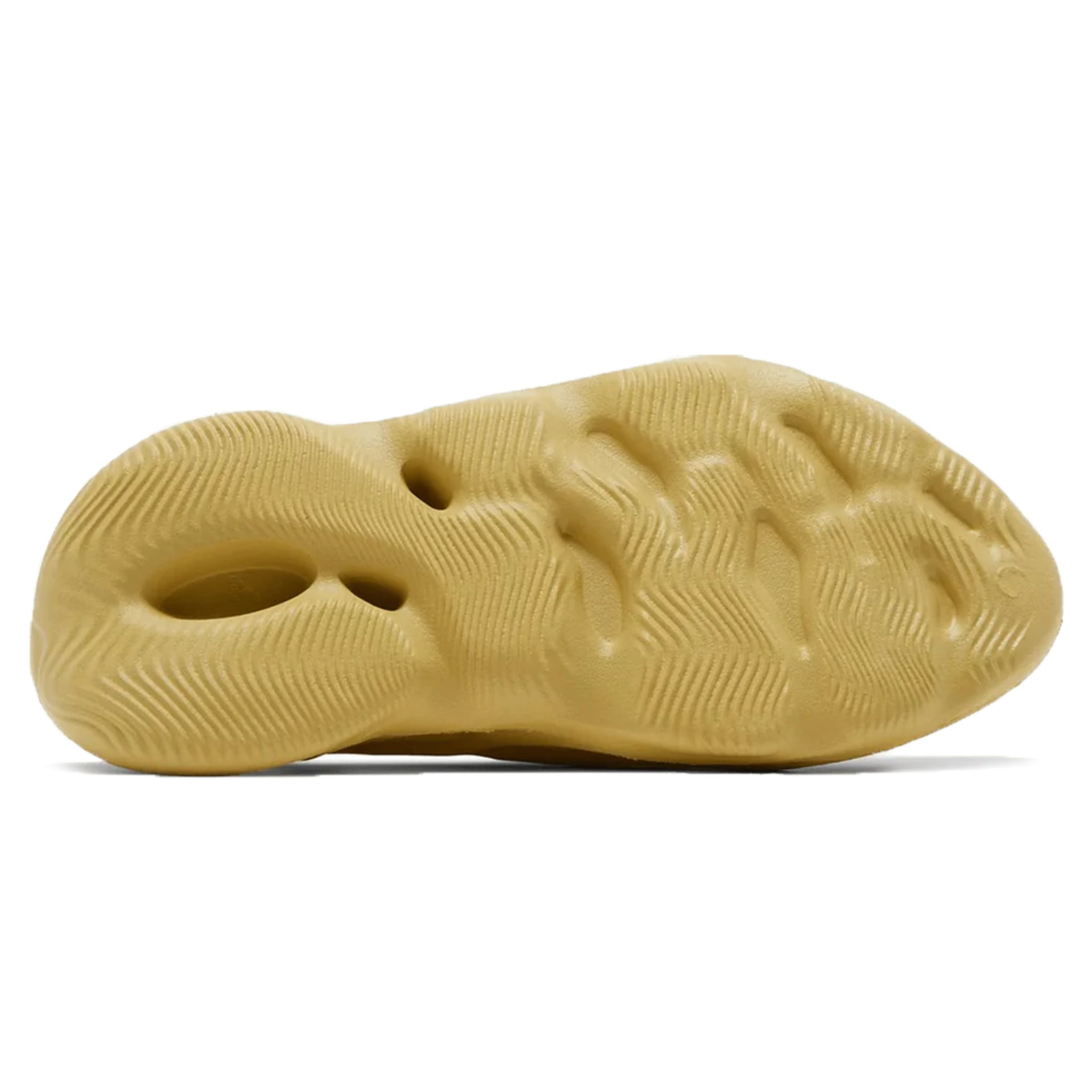 Sole view of Adidas Yeezy Foam Runner Sulfur GV6775
