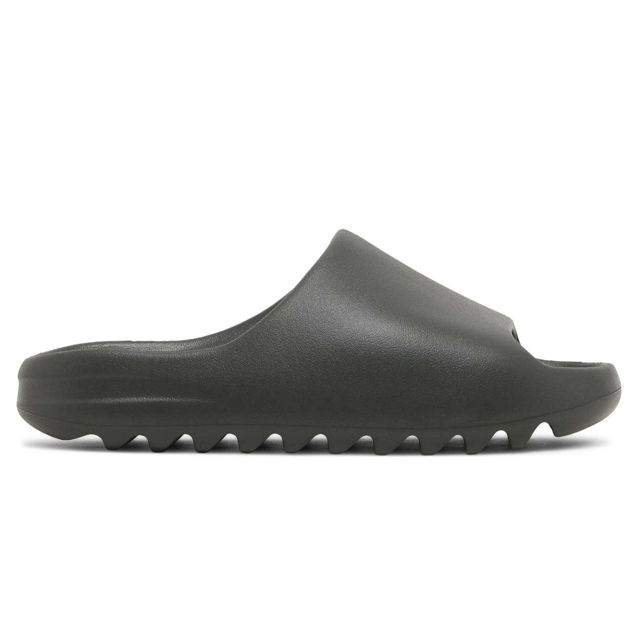 Side view of Adidas Yeezy Slide Dark Onyx ID5103