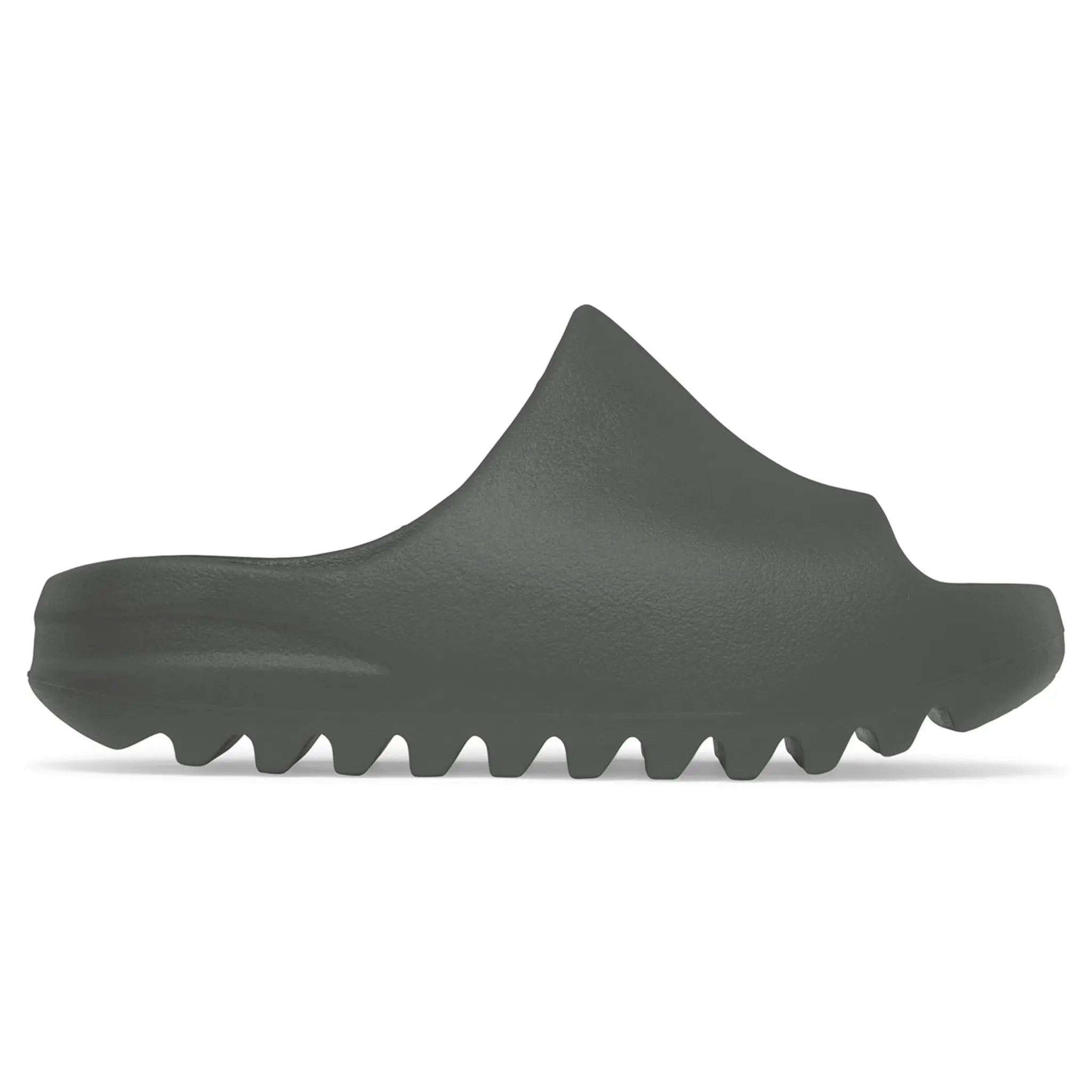 Side View of Adidas Yeezy Slide Kids Slate Grey ID2353