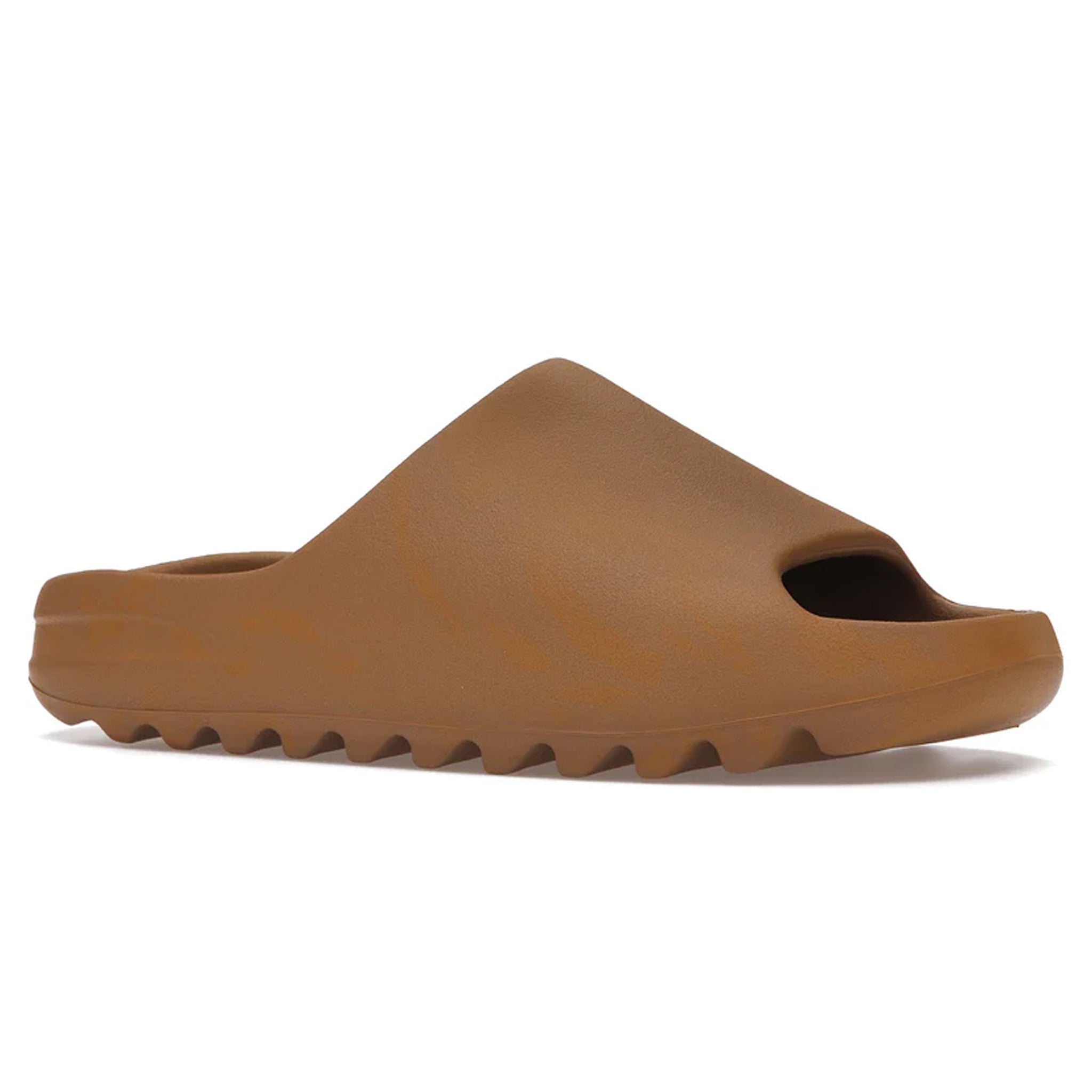 Front view of Adidas Yeezy Slide Ochre GW1931
