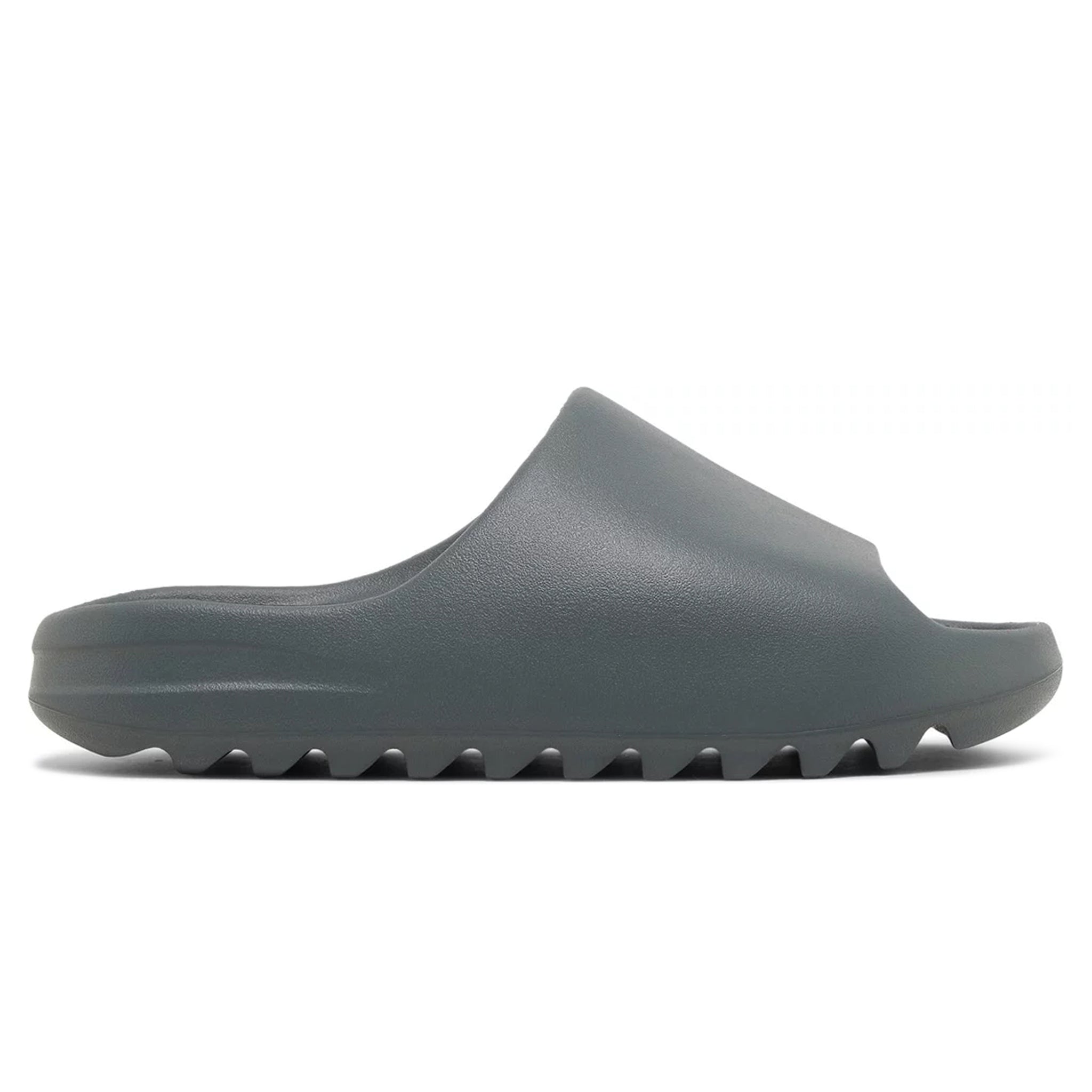 Side view of Adidas Yeezy Slide Slate Marine ID2349