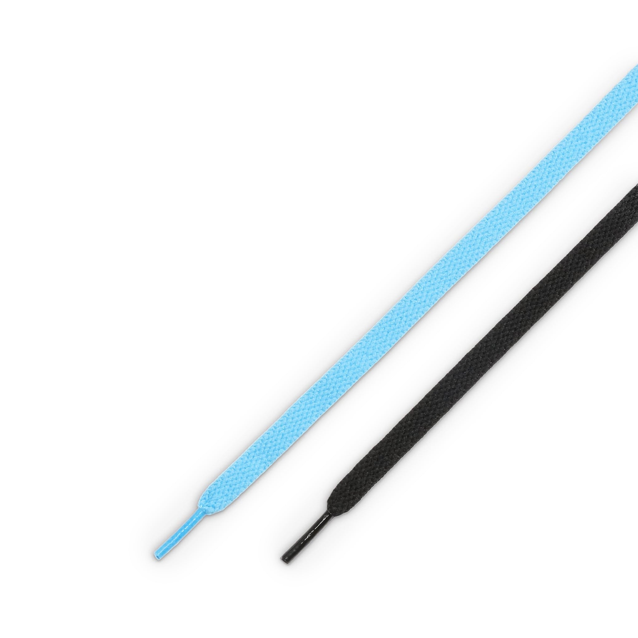 Laces view of Air Jordan 1 Low Black Dark Powder Blue (W) CZ0775-104