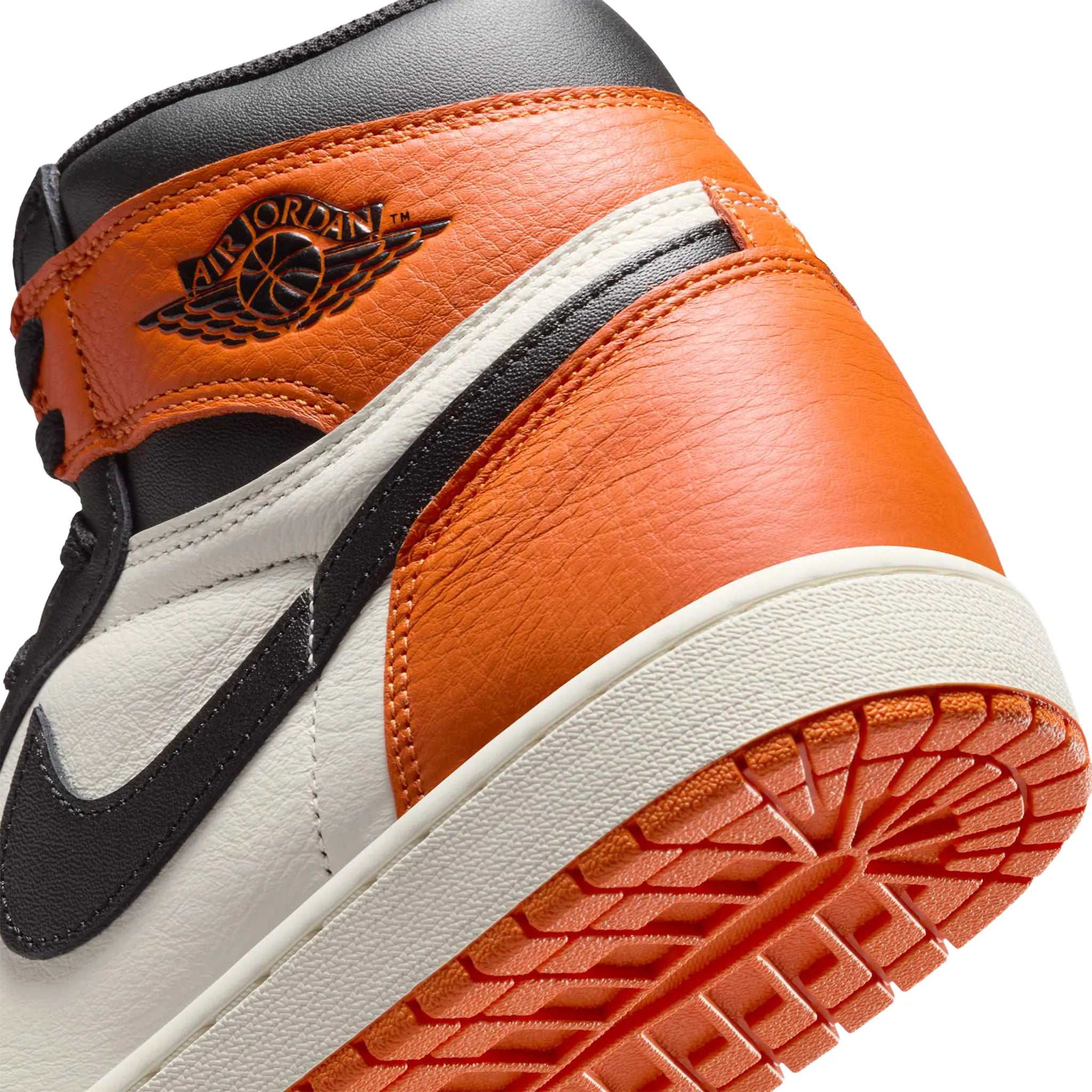 Wings Logo View of Air Jordan 1 Retro High OG Shattered Backboard (2025) DZ5485-008