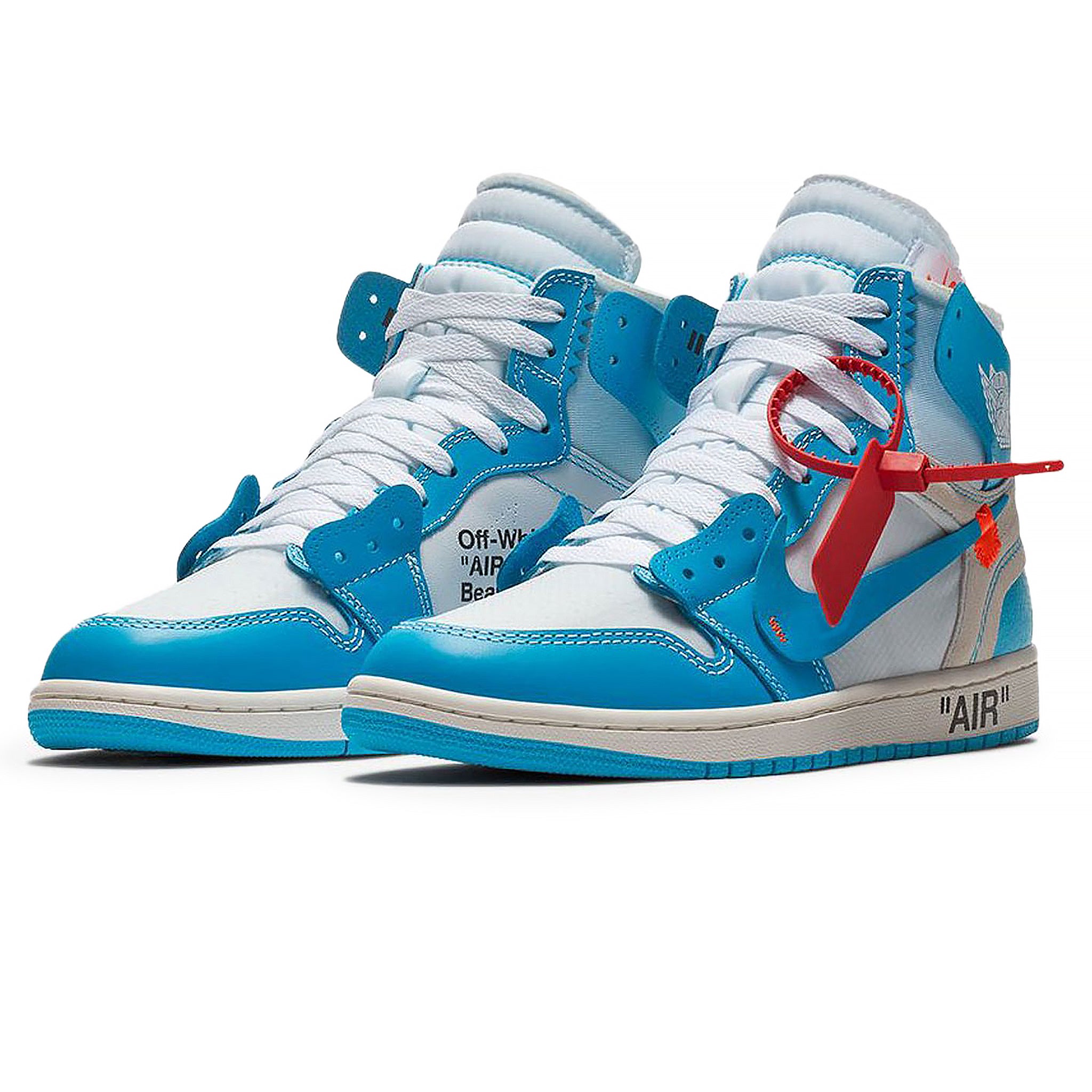Image of Air Jordan 1 X Off-White Retro High UNC University Blue