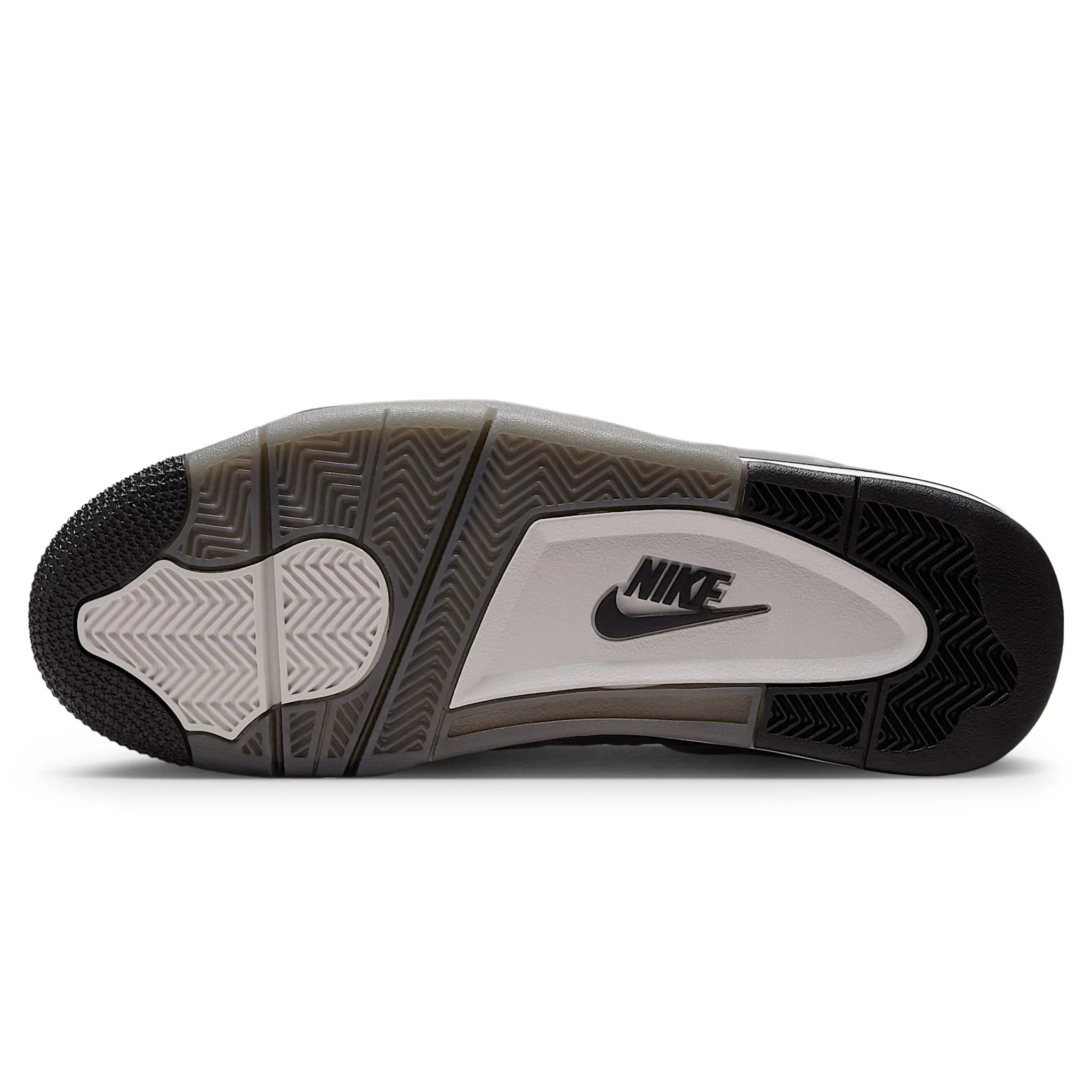 Sole View of Air Jordan 4 Retro Cave Stone FV5029-200