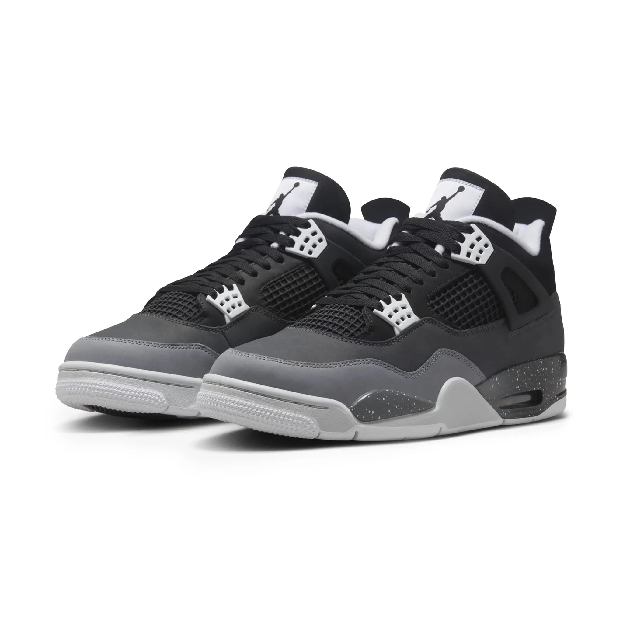 Front side view of Air Jordan 4 Retro Fear (2024) (GS) FQ8213-002