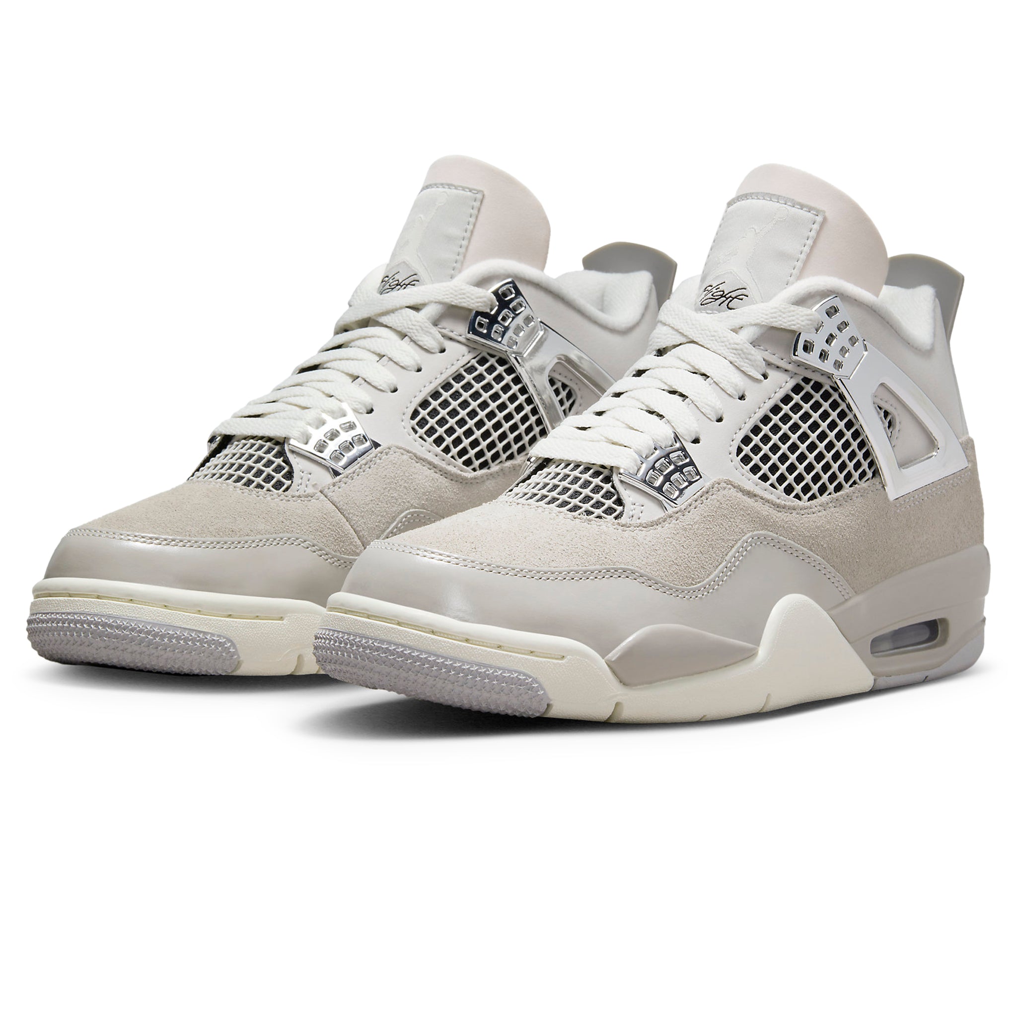 Front side view of Air Jordan 4 Retro Frozen Moments (W) AQ9129-001