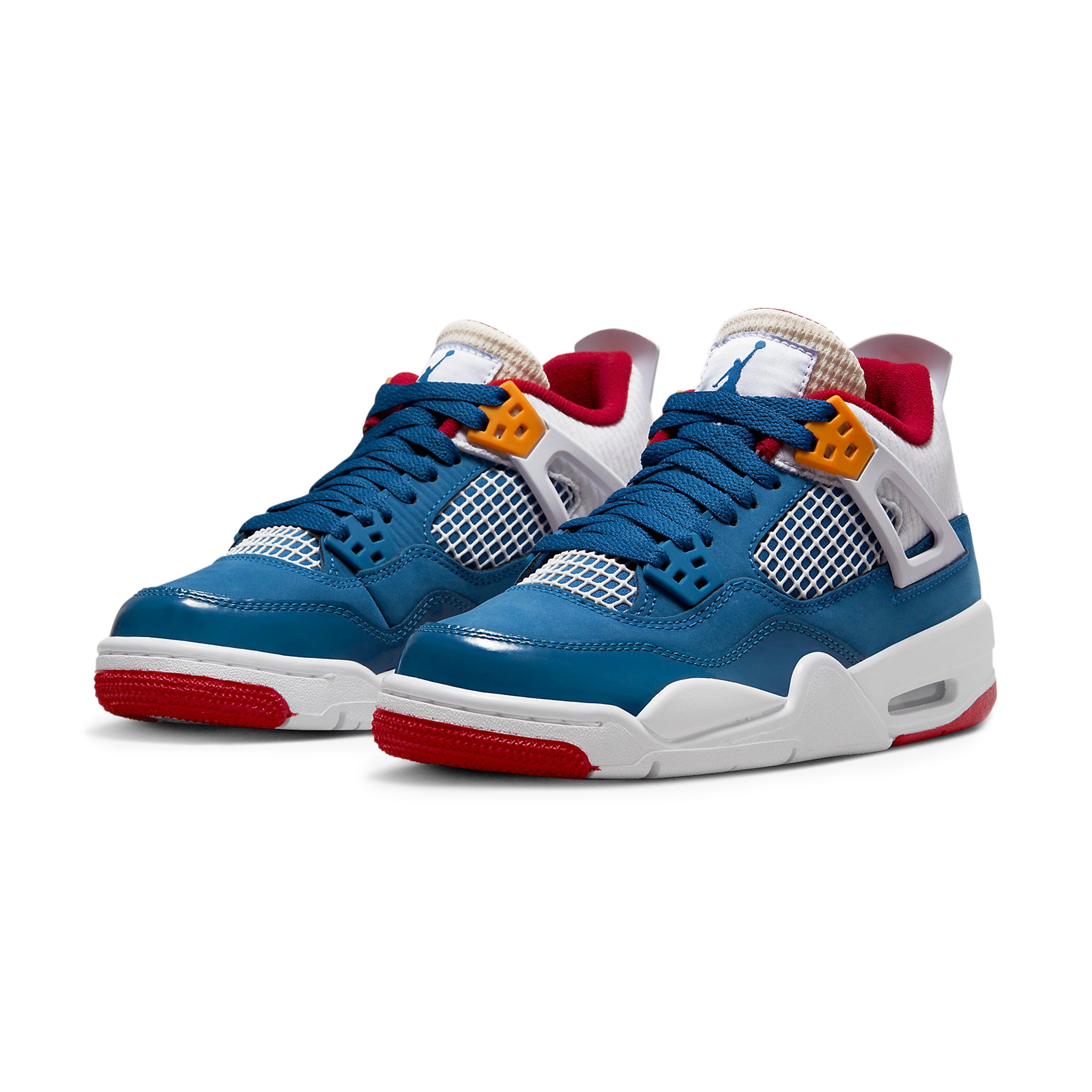 Side view of Air Jordan 4 Retro Messy Room (GS) DR6952-400