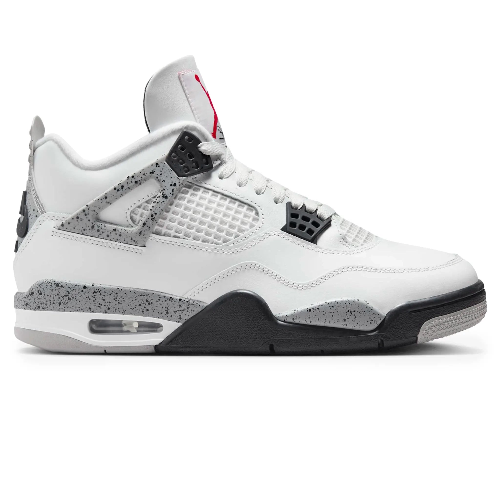 Side View of Air Jordan 4 Retro Og White Cement (2025) FV5029-100