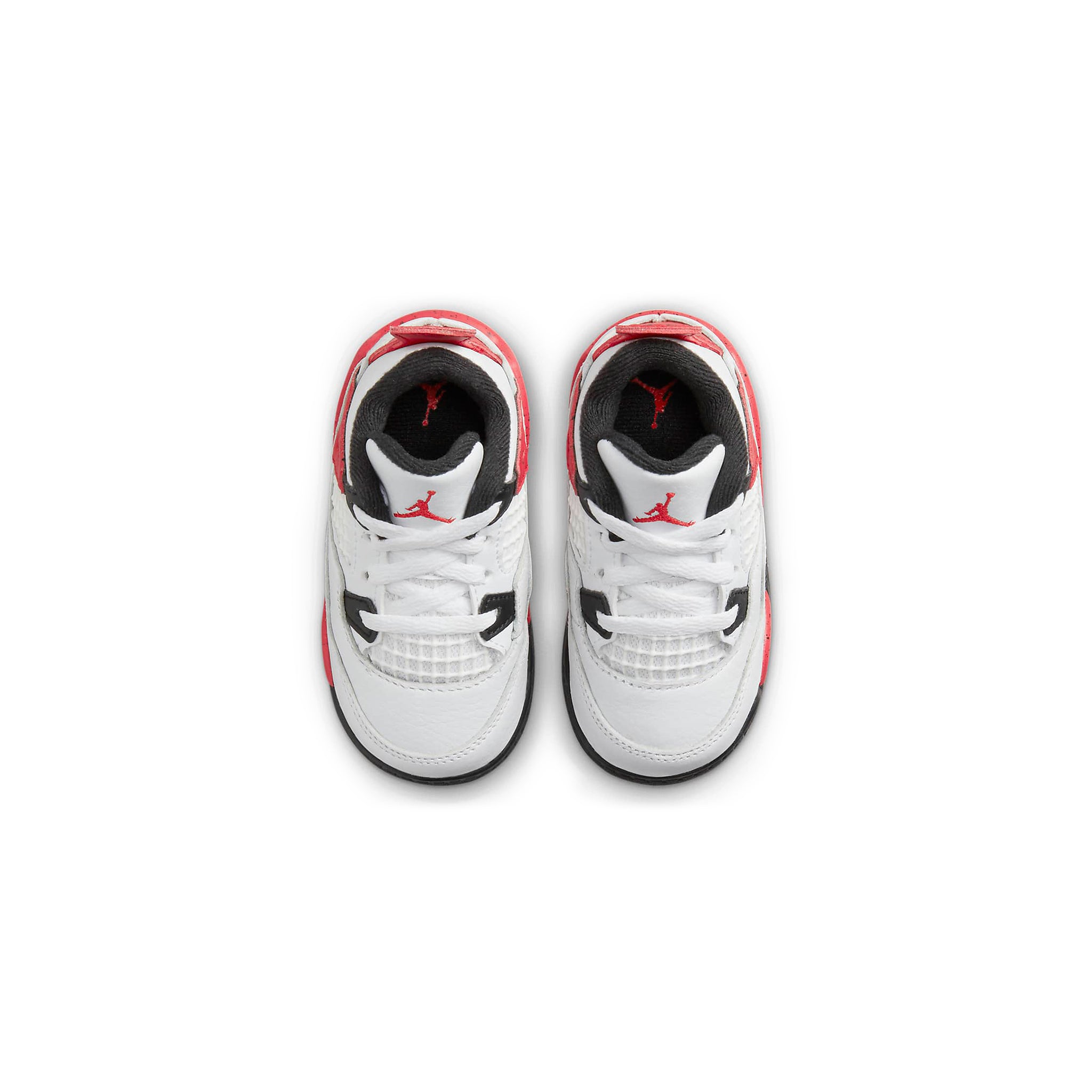 Top view of Air Jordan 4 Retro Red Cement (2023) (TD) BQ7670-161