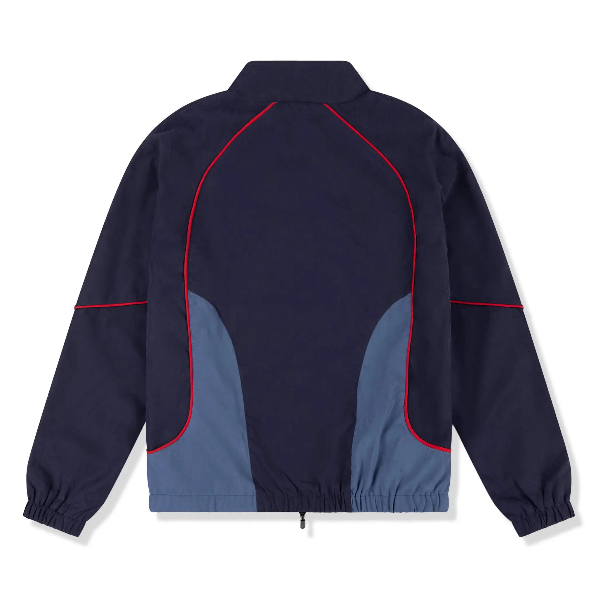 Back View of Alma De Ace Pexa Track Navy Blue Jacket