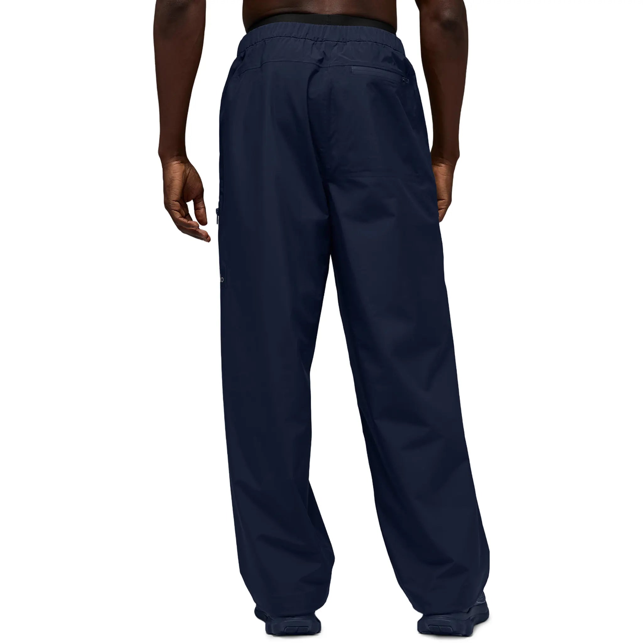 Back View of Alo Yoga Alpha Shell Navy Pants