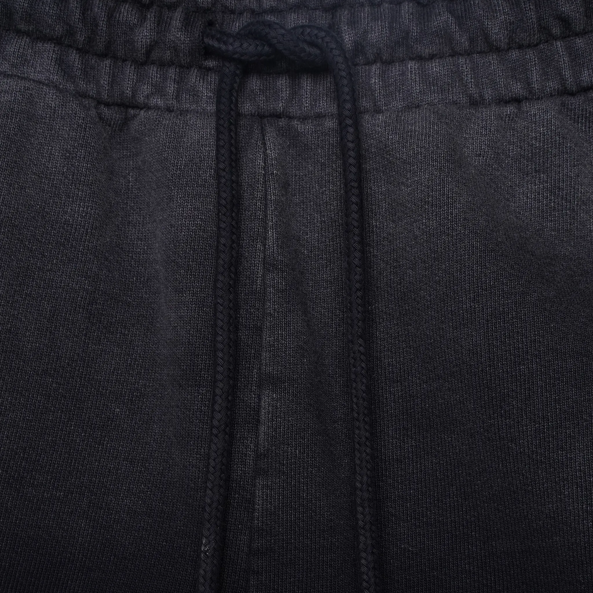 Detail view of Amicci Levanto Washed Black Shorts