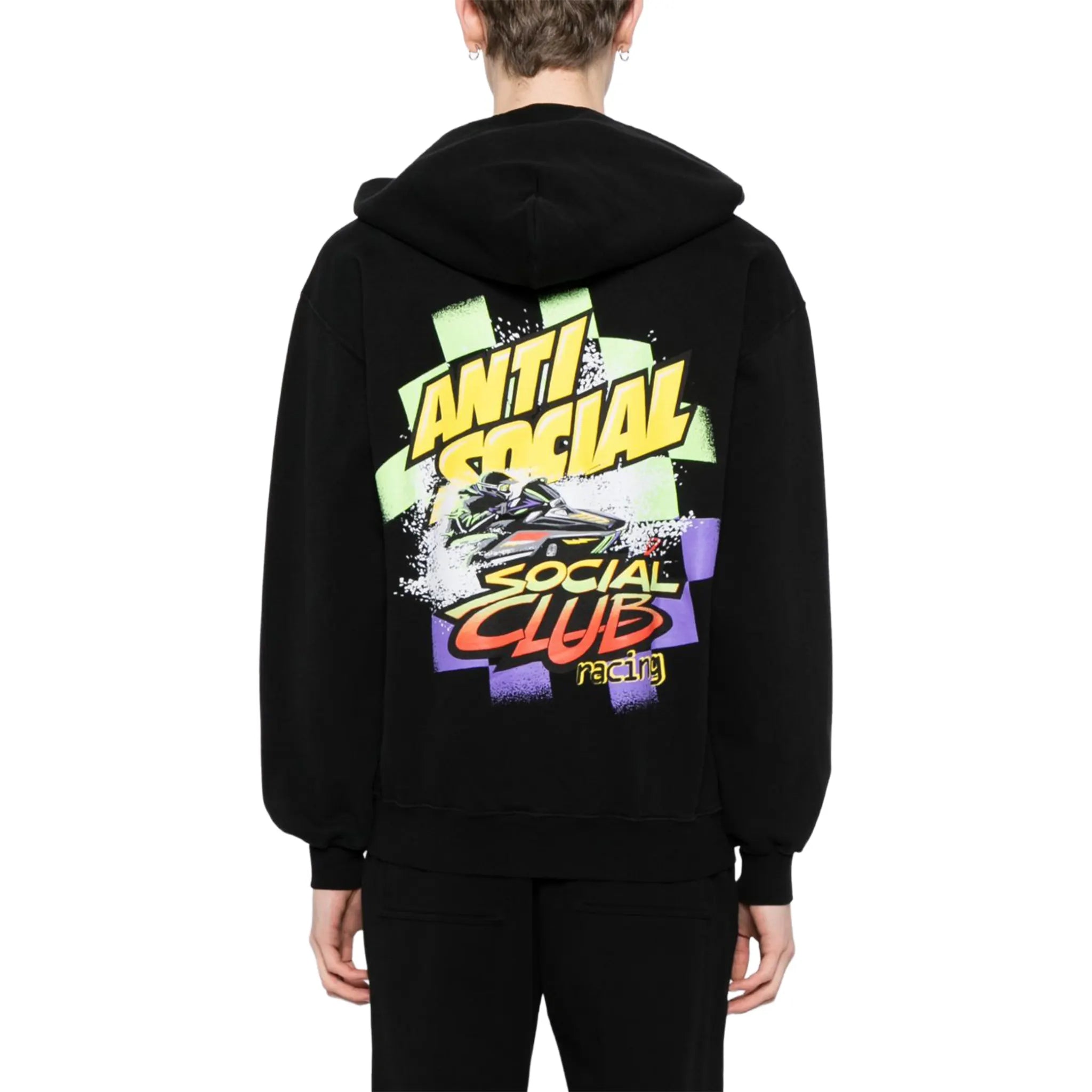 Anti Social Social Club Artic Snowmobile Black Hoodie