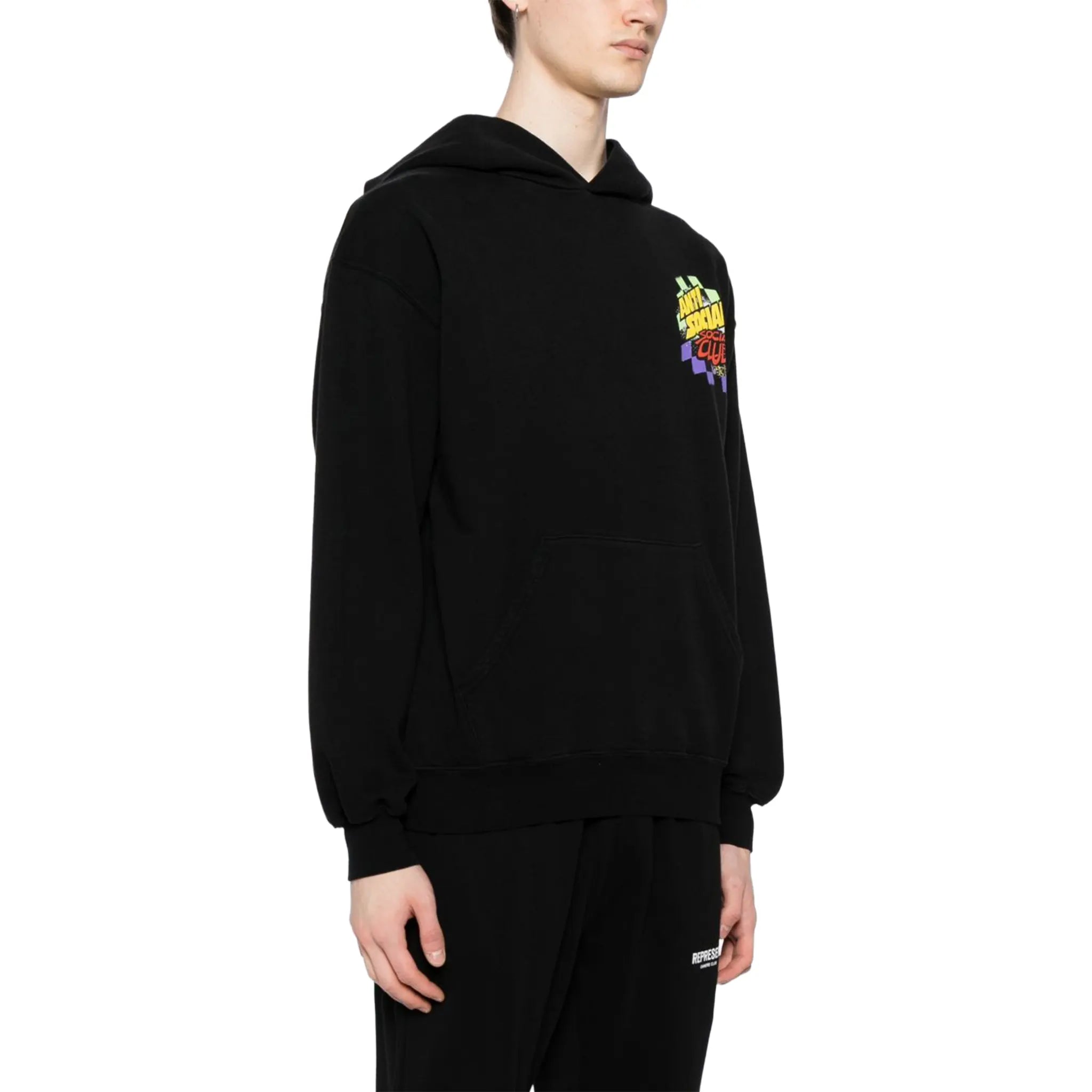 Anti Social Social Club Artic Snowmobile Black Hoodie