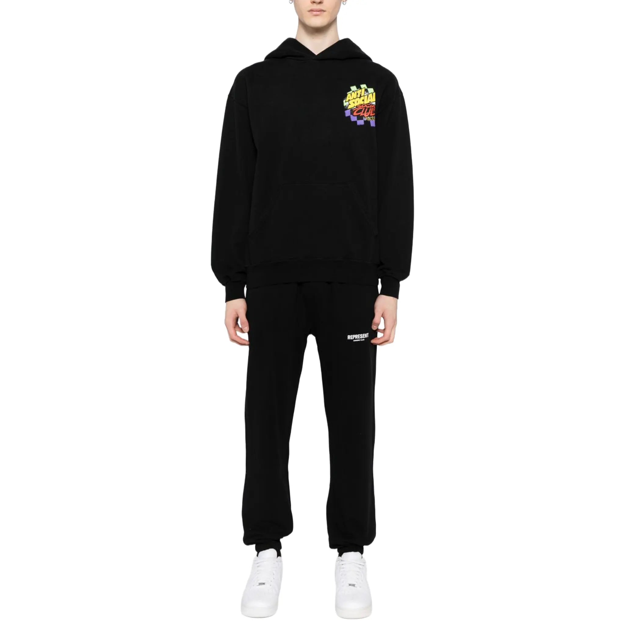 Anti Social Social Club Artic Snowmobile Black Hoodie