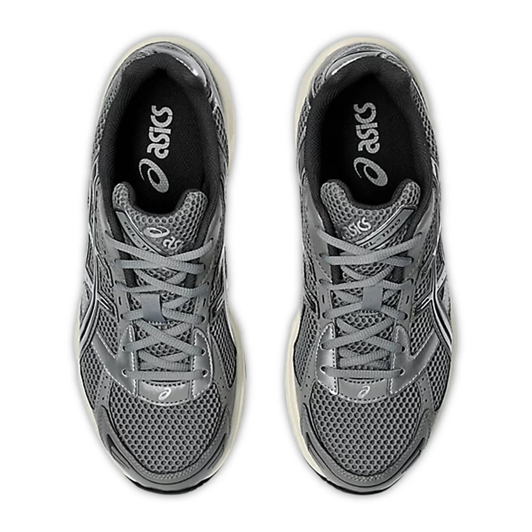 Upper View of ASICS Gel-1130 Clay Grey Pure Silver 1201A256-026