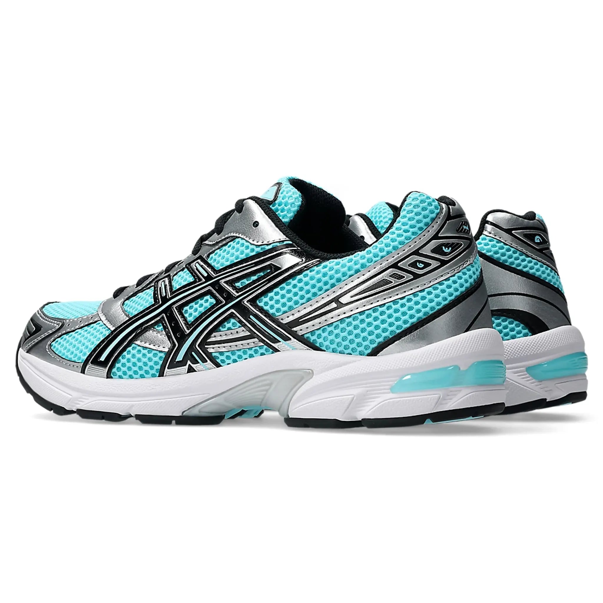 Back Side View of Asics Gel-1130 Larimar Blue Silver 1203A609-400