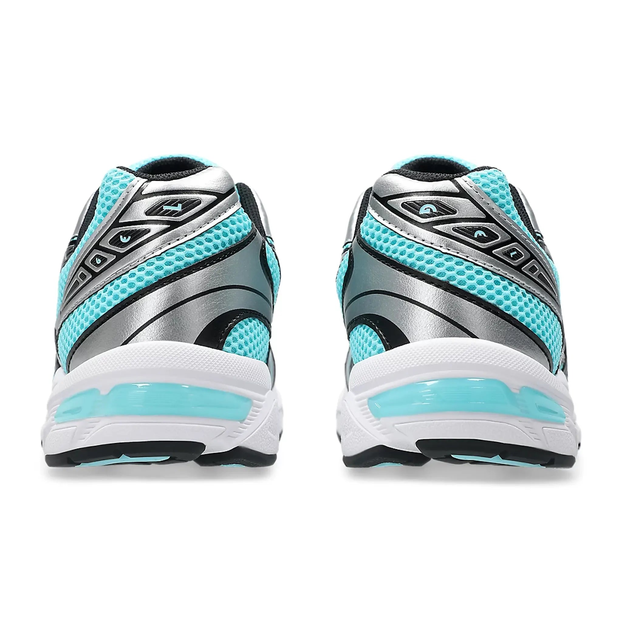 Back View of Asics Gel-1130 Larimar Blue Silver 1203A609-400