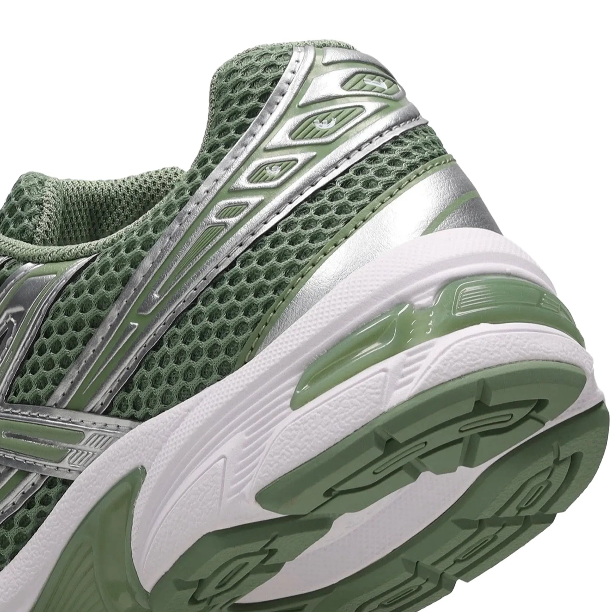 Back Detailed View of ASICS Gel-1130 Swamp Green Silver 1203a842-300