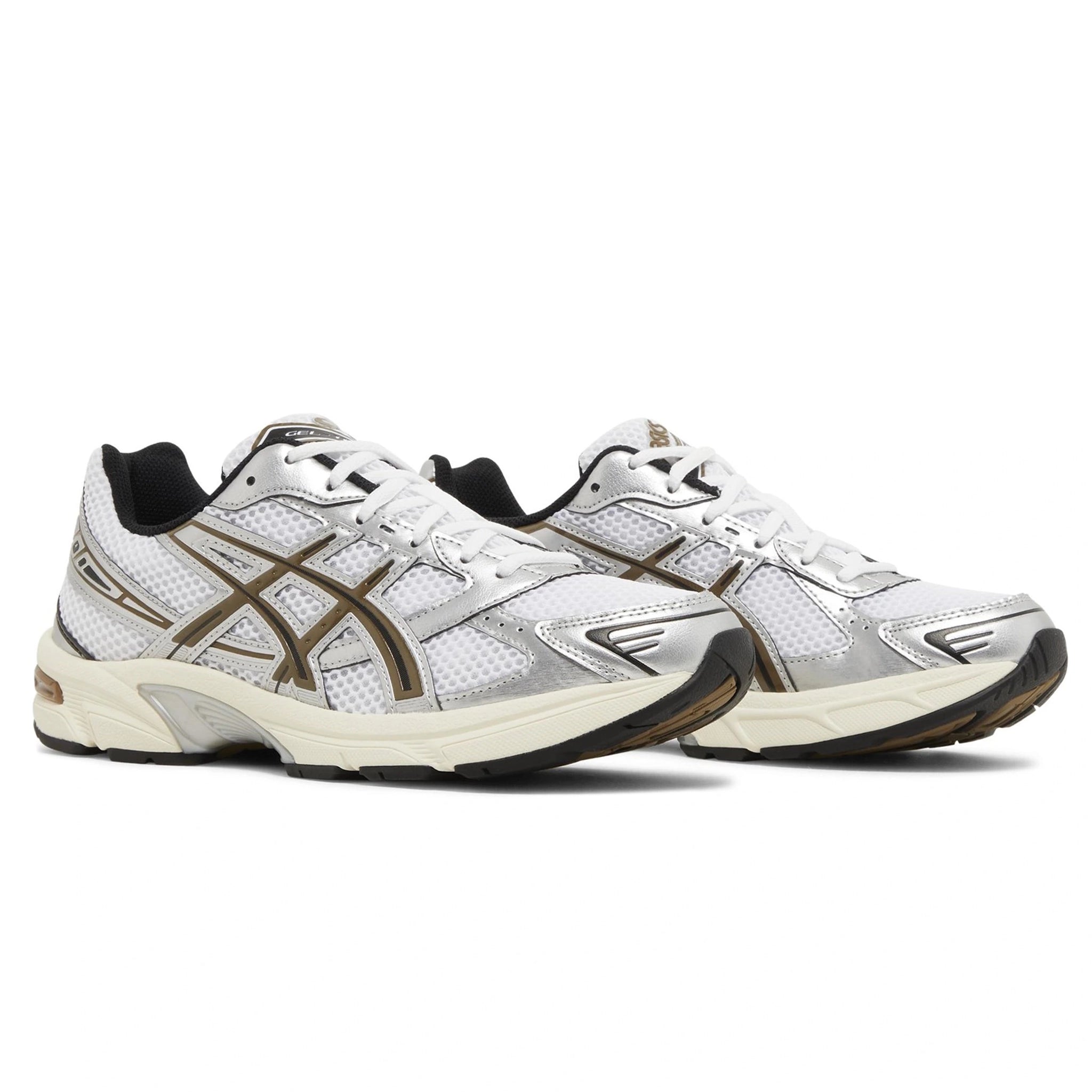 Front side view of ASICS Gel-1130 White Clay Canyon 1201A256-113
