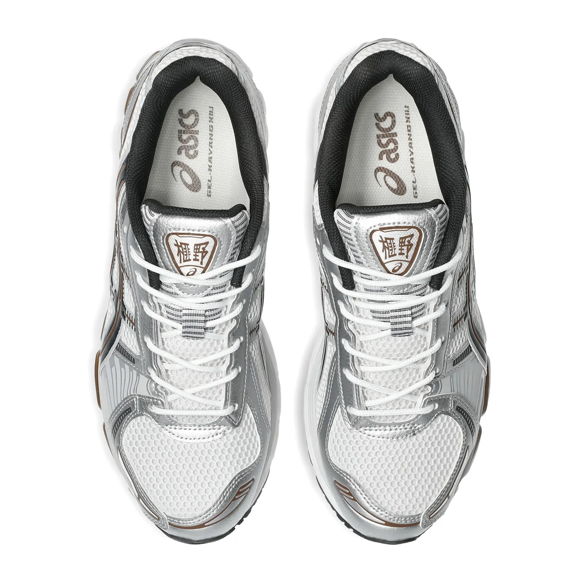Upper View of ASICS Gel-Kayano 12.1 White Graphite Grey 1203A759-104