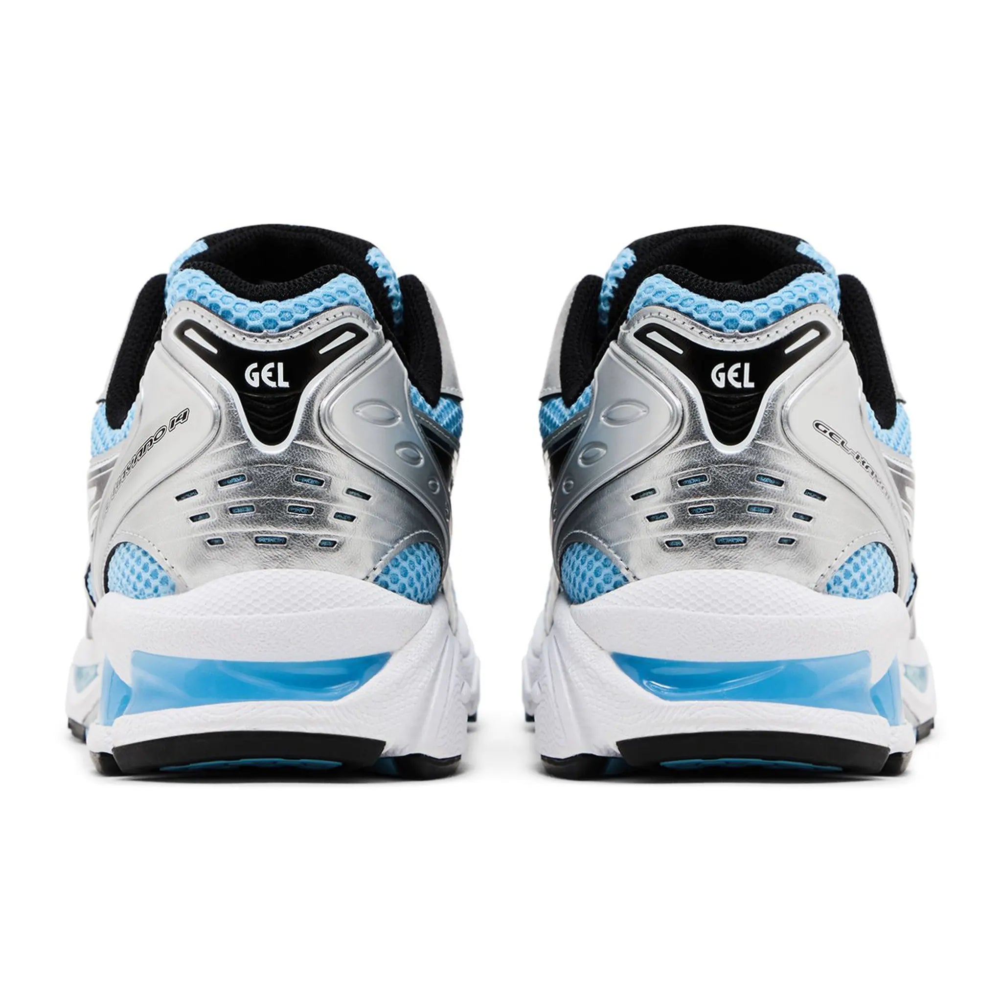 Back View of ASICS Gel-Kayano 14 Arctic Sky Pure Silver 1203A537-400