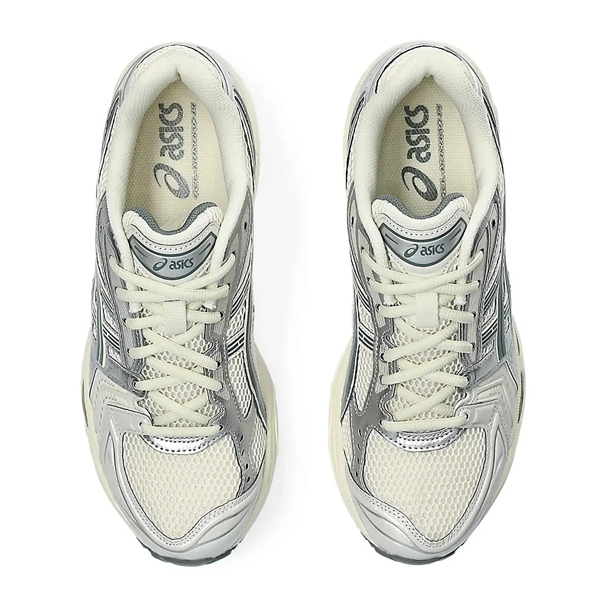 Top view of ASICS Gel-Kayano 14 Birch Dark Pewter 1201A019-200