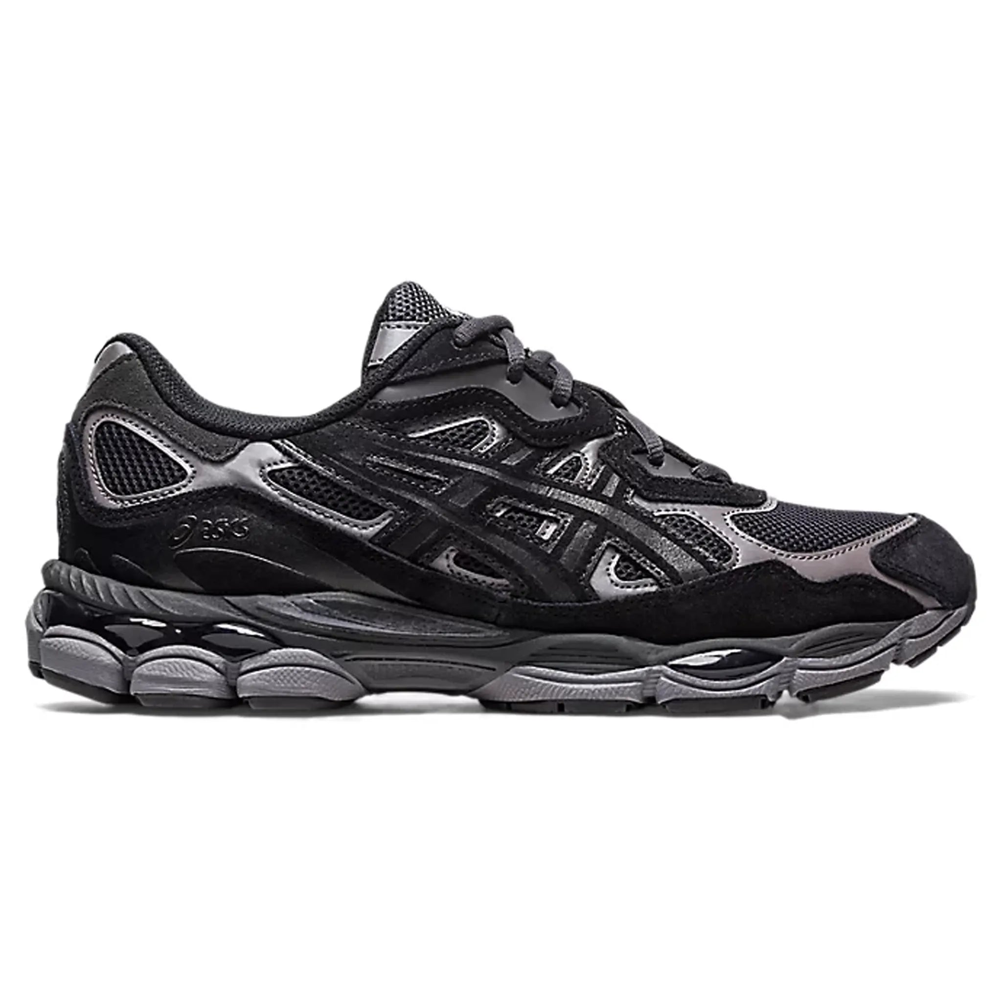 Side View of ASICS Gel-NYC Graphite Grey Black (W) 1201A789-020
