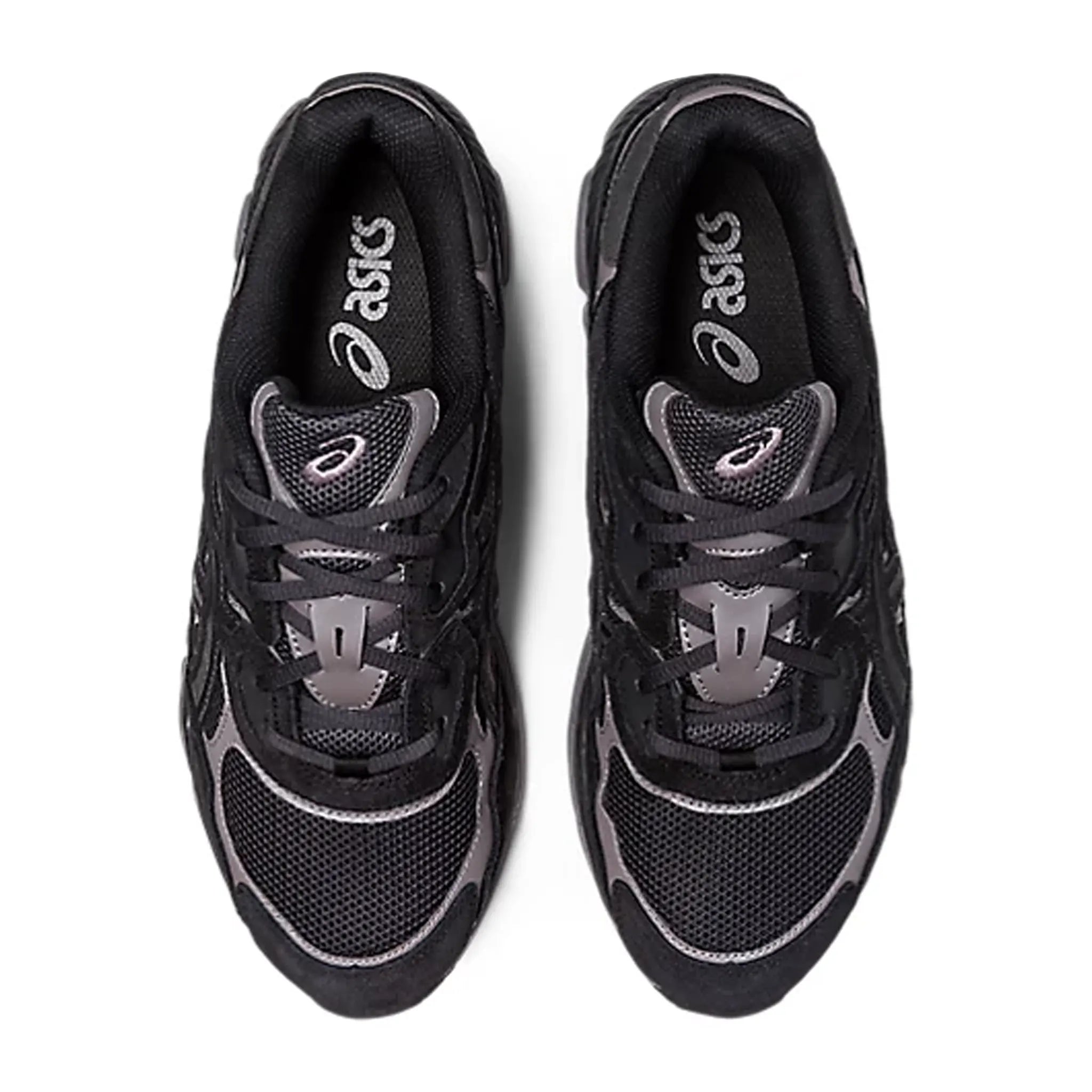 Upper View of ASICS Gel-NYC Graphite Grey Black (W) 1201A789-020