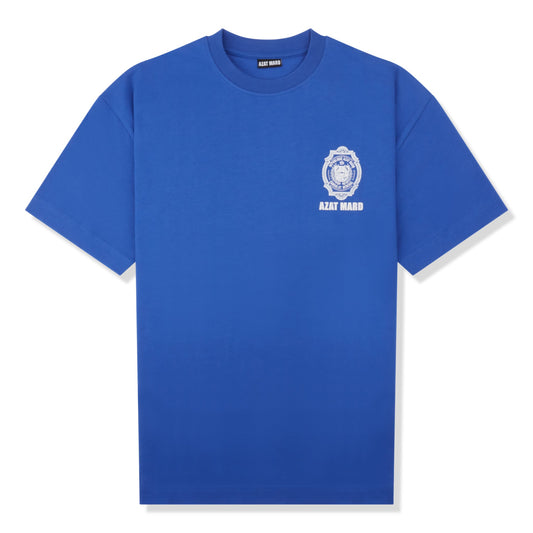 Azat Mard Crest T Shirt Blue