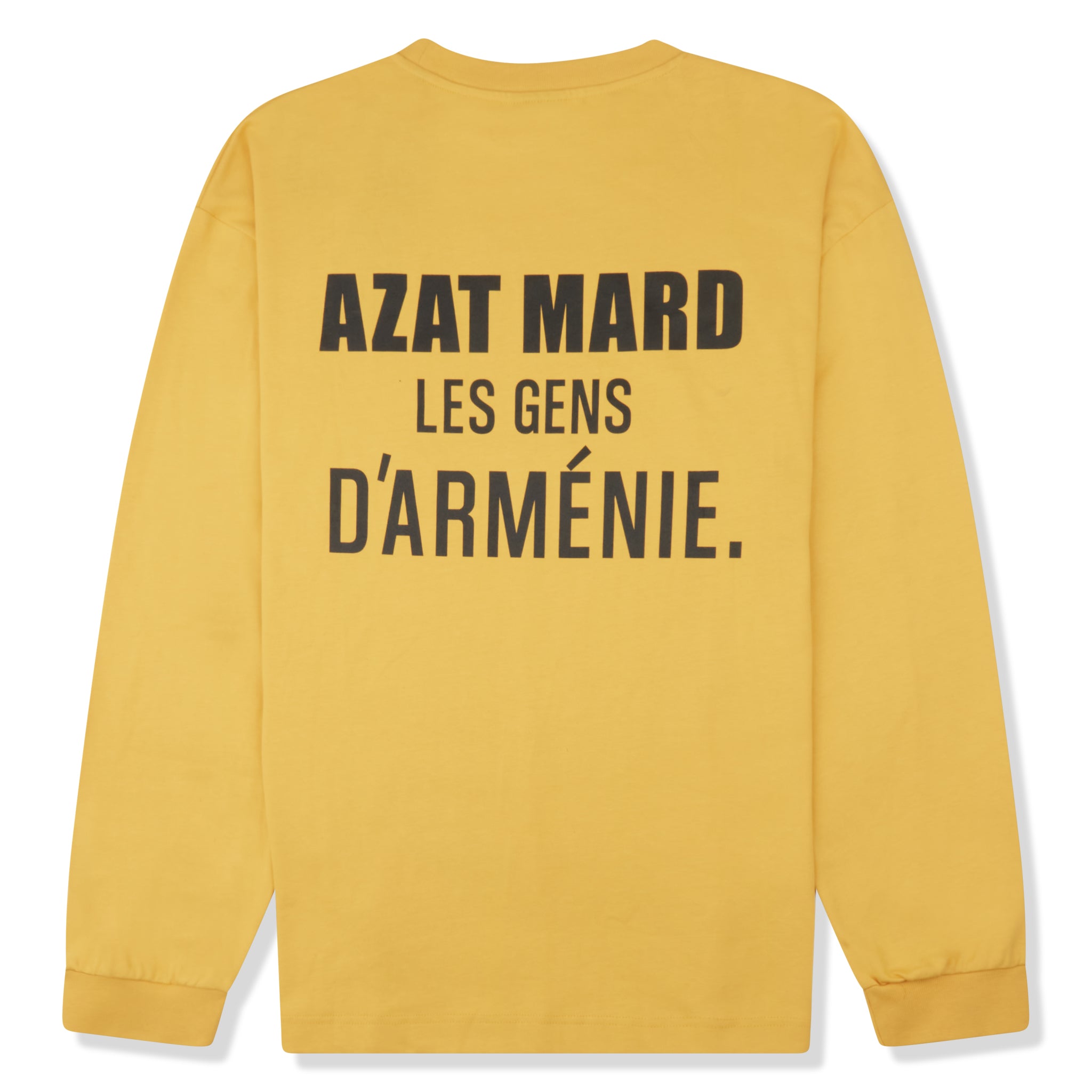 Azat Mard Les Gens L/S T Shirt Yellow SS23007