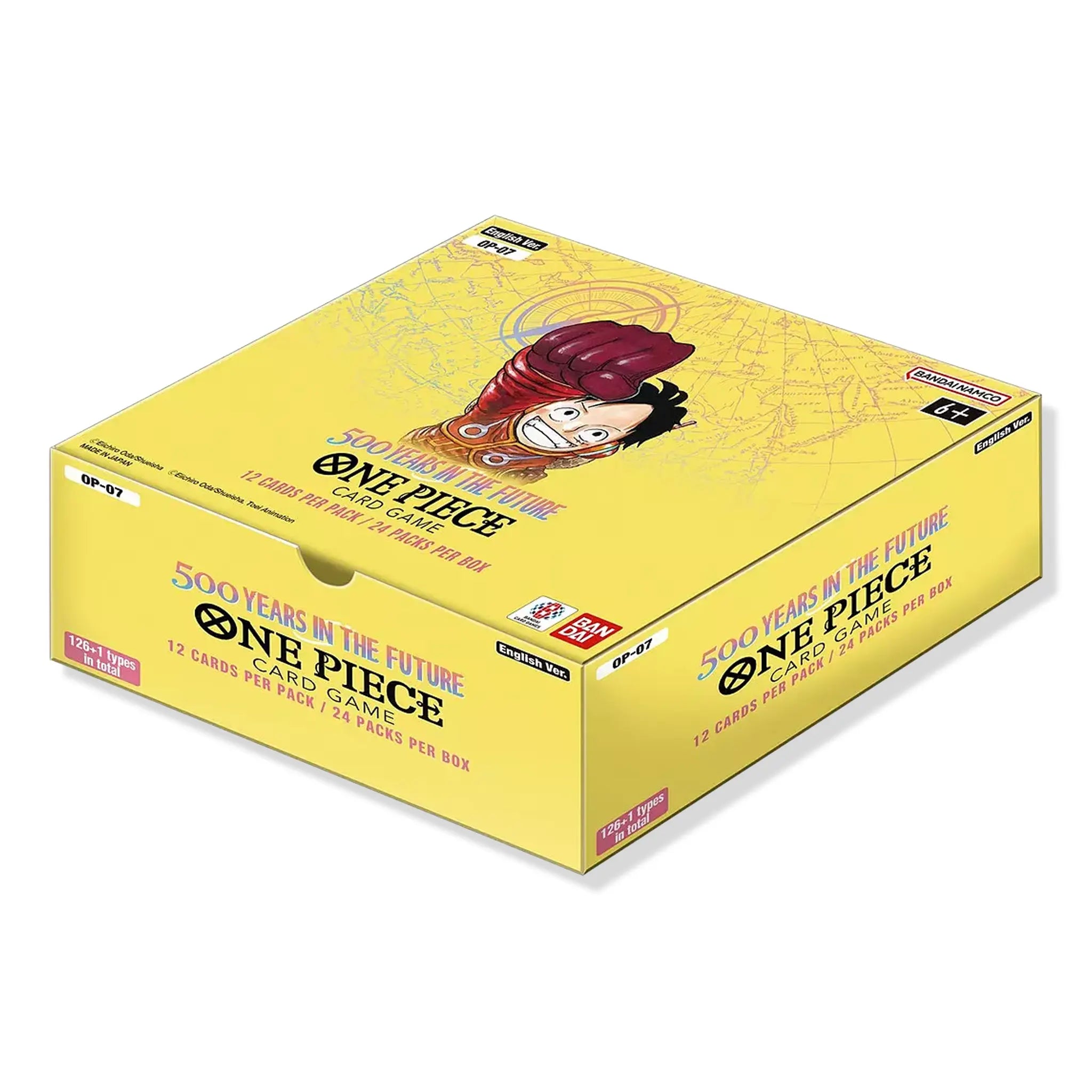 Box Virew of Bandai One Piece Card Game 500 Years Future Booster Box (2026)