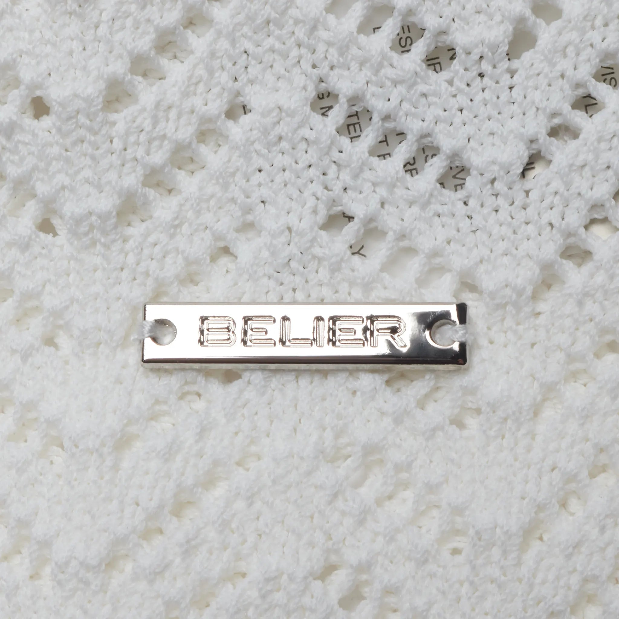 Detailed View of Belier Crochet Off White Shirt