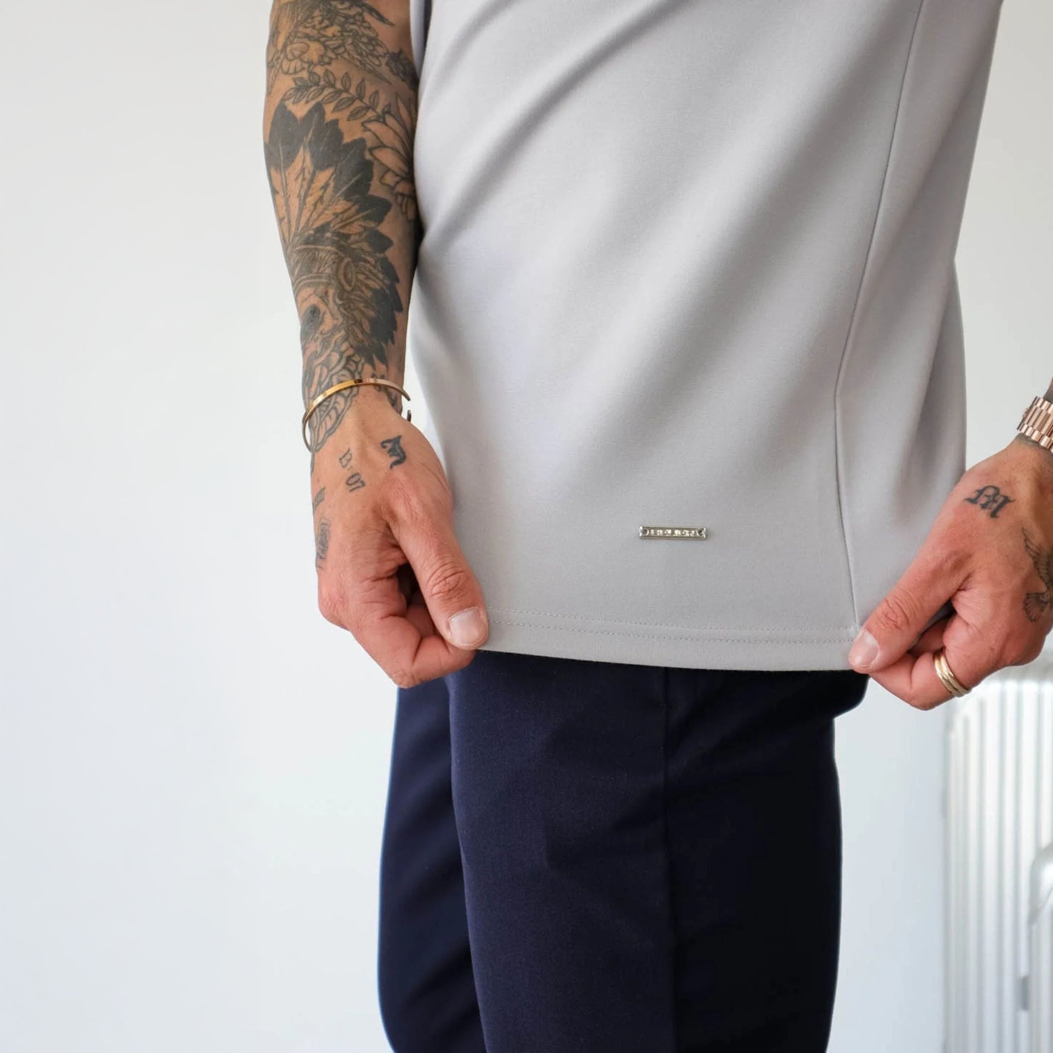 Detailed View of Belier Premium Pebble T Shirt