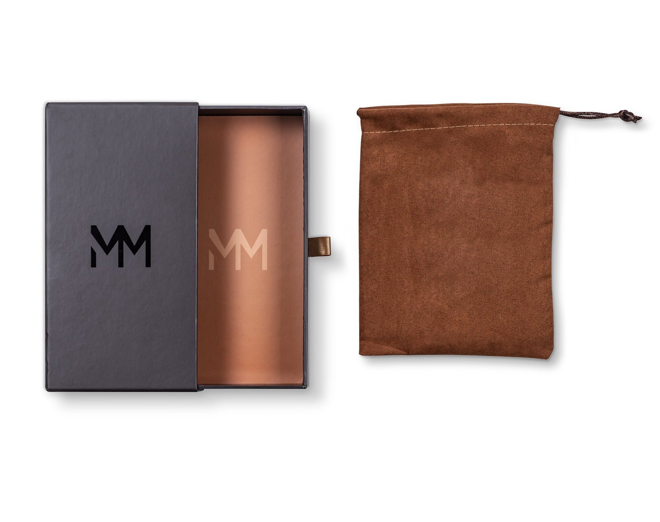 MM London Saffiano Black Card Holder