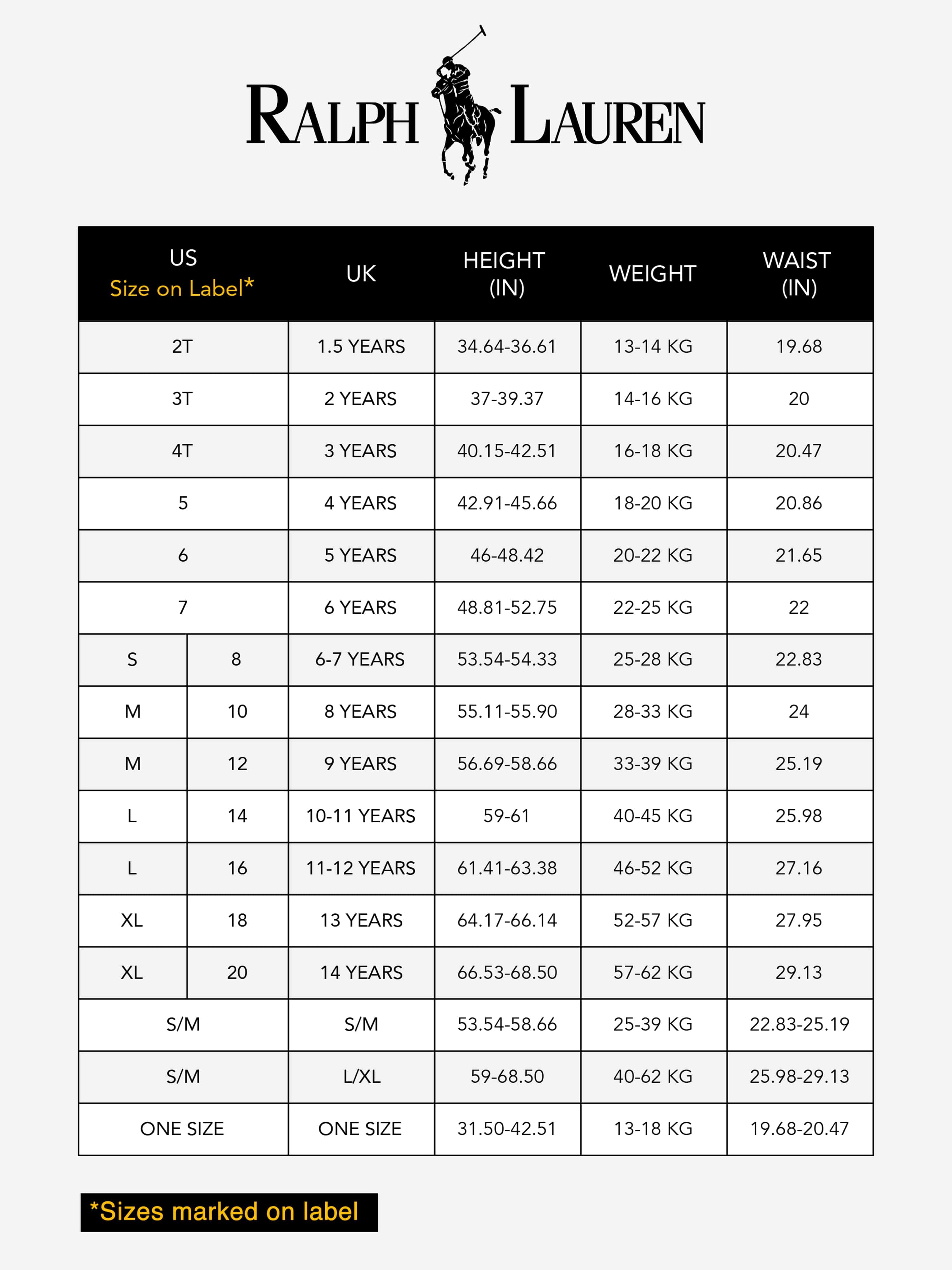 Ralph Lauren Logo Boys Black T-Shirt