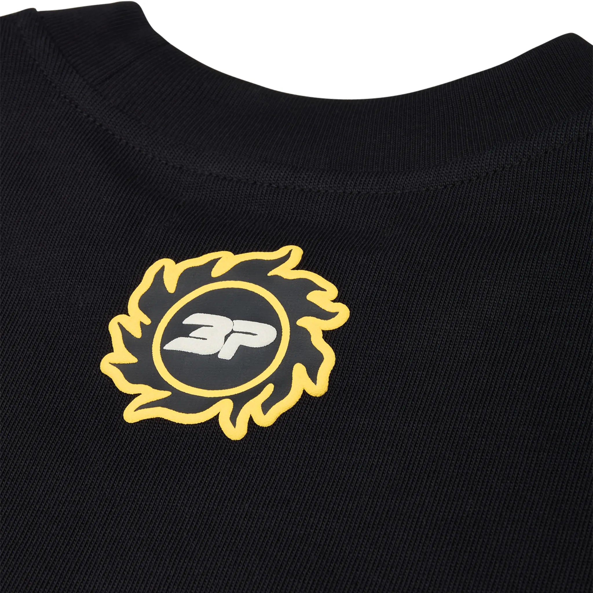 Logo of Broken Planet Luv My Planet Midnight Black T Shirt