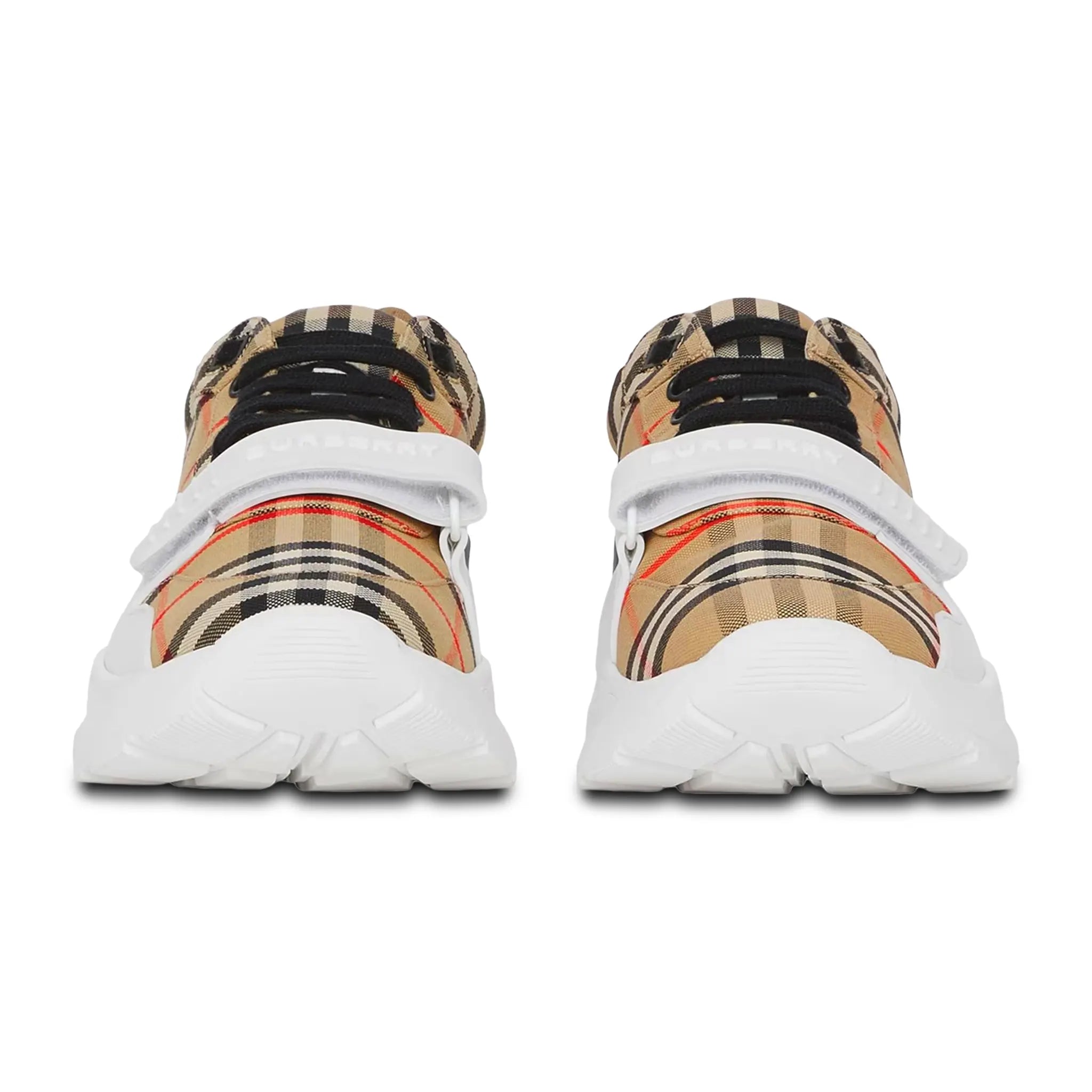 Front view of Burberry Vintage Check Cotton Sneaker