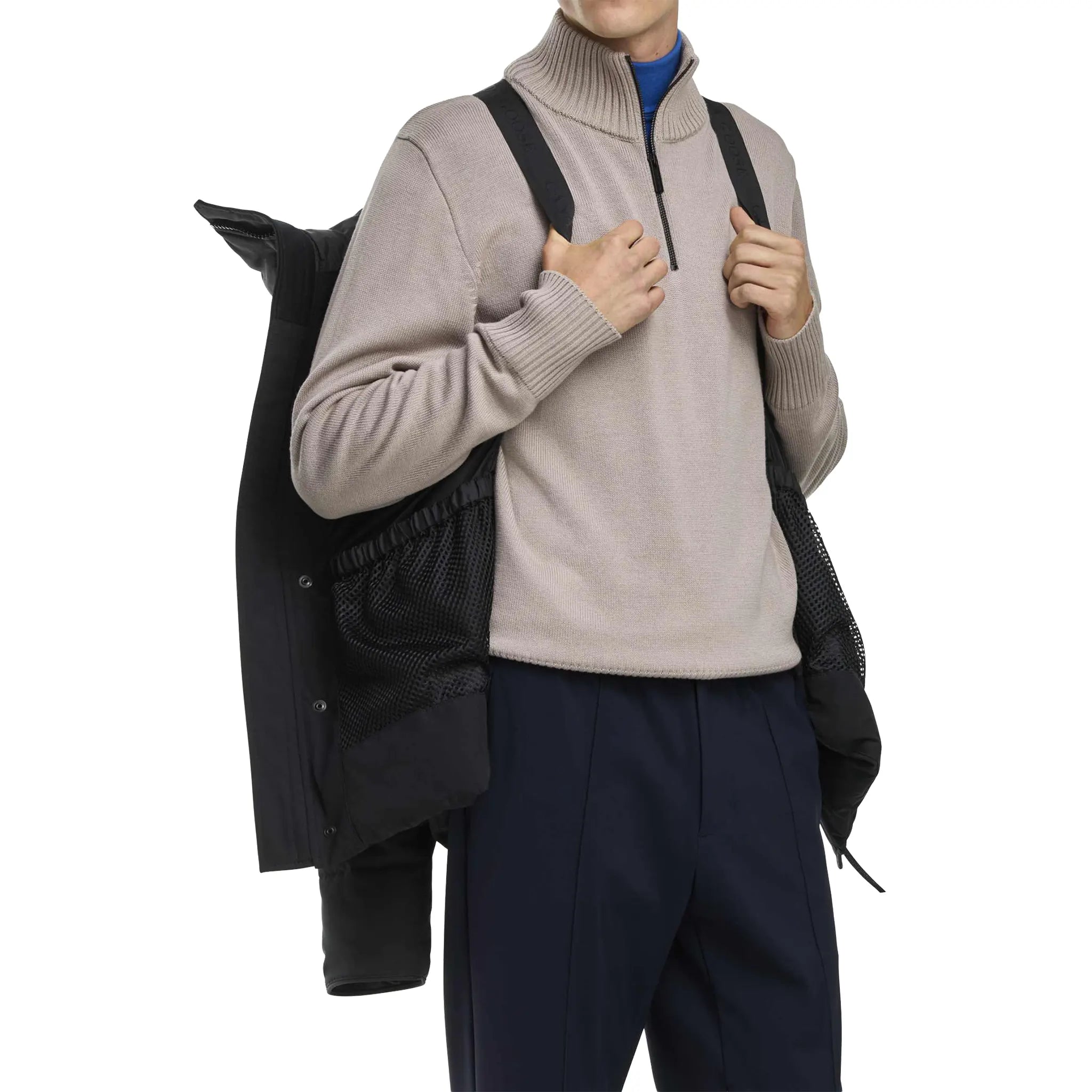 Front View of Canada Goose Macmillan Parka Black Label 2280M