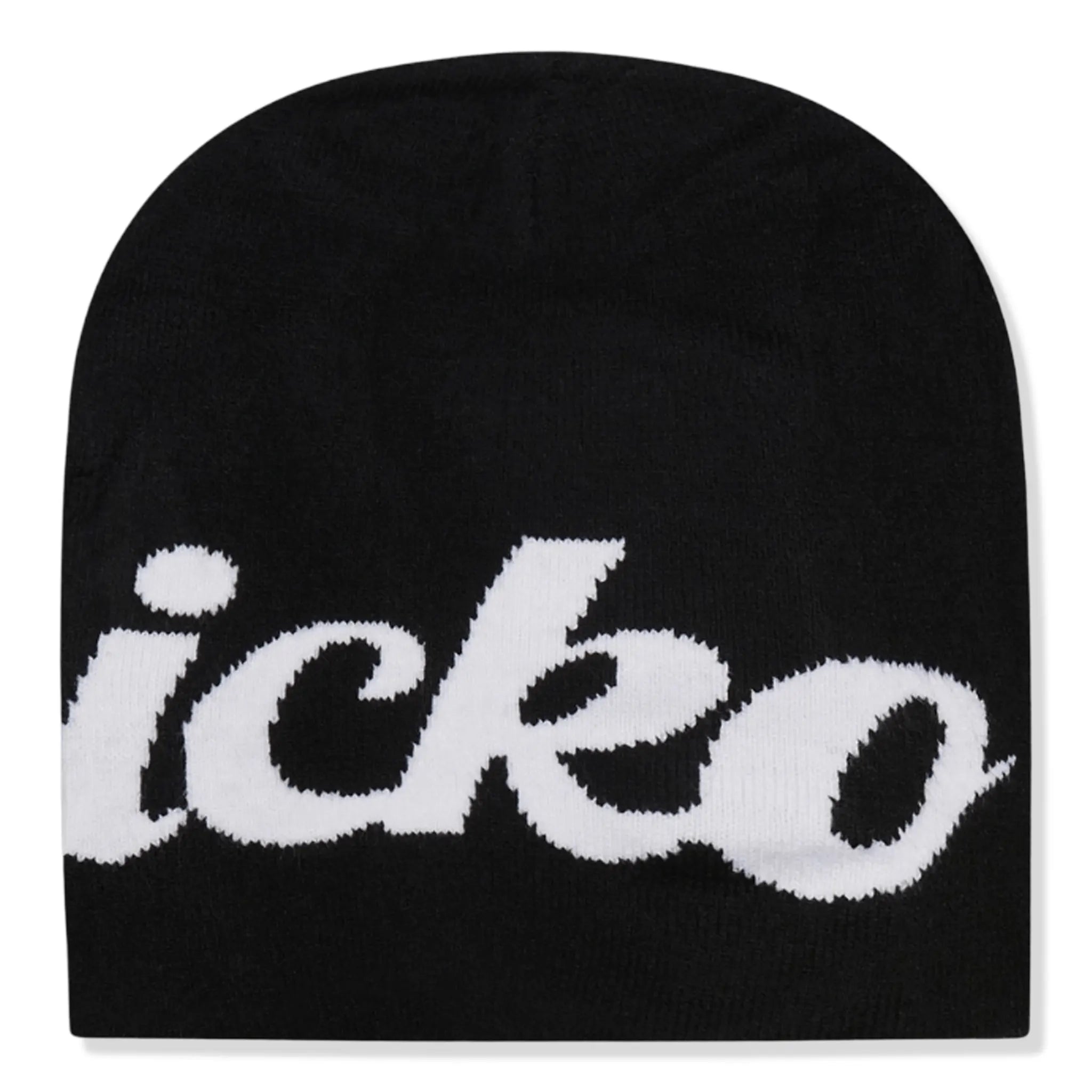 Back View of Carsicko Black Beanie
