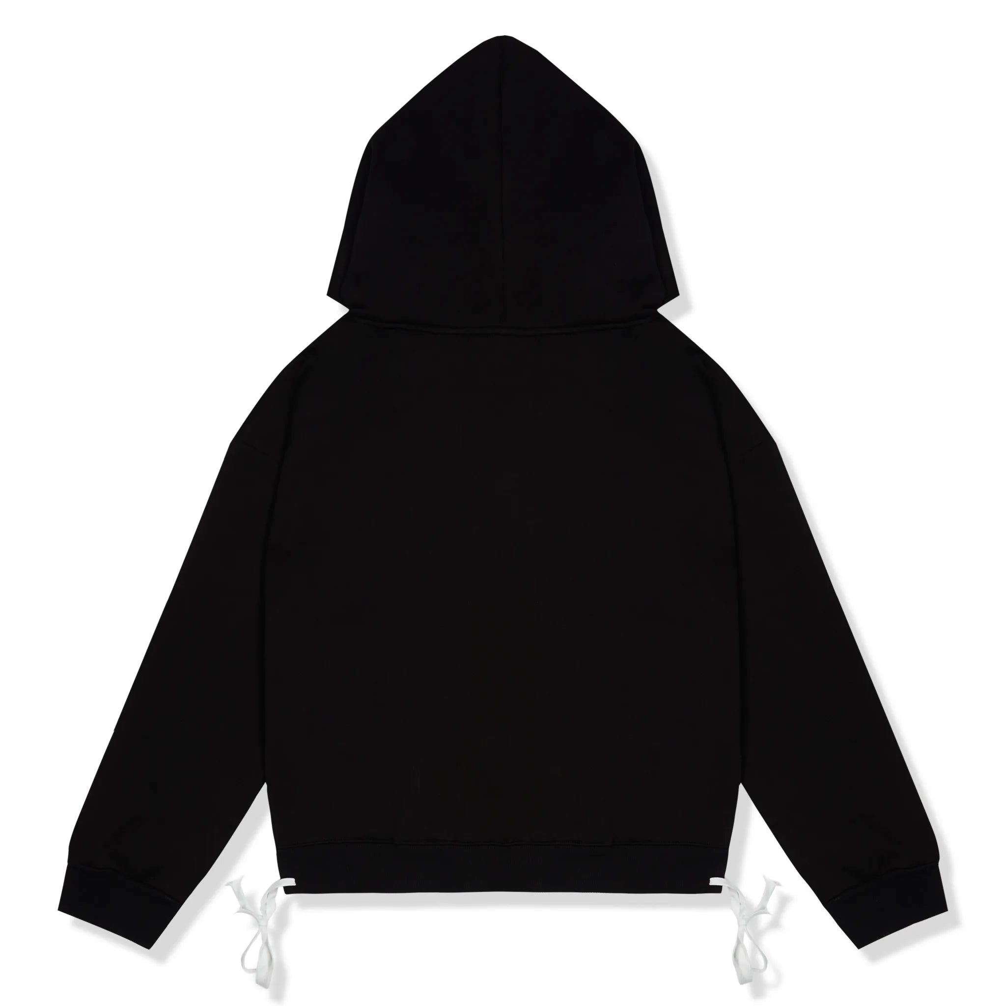 Back view of Carsicko Signature Black Hoodie