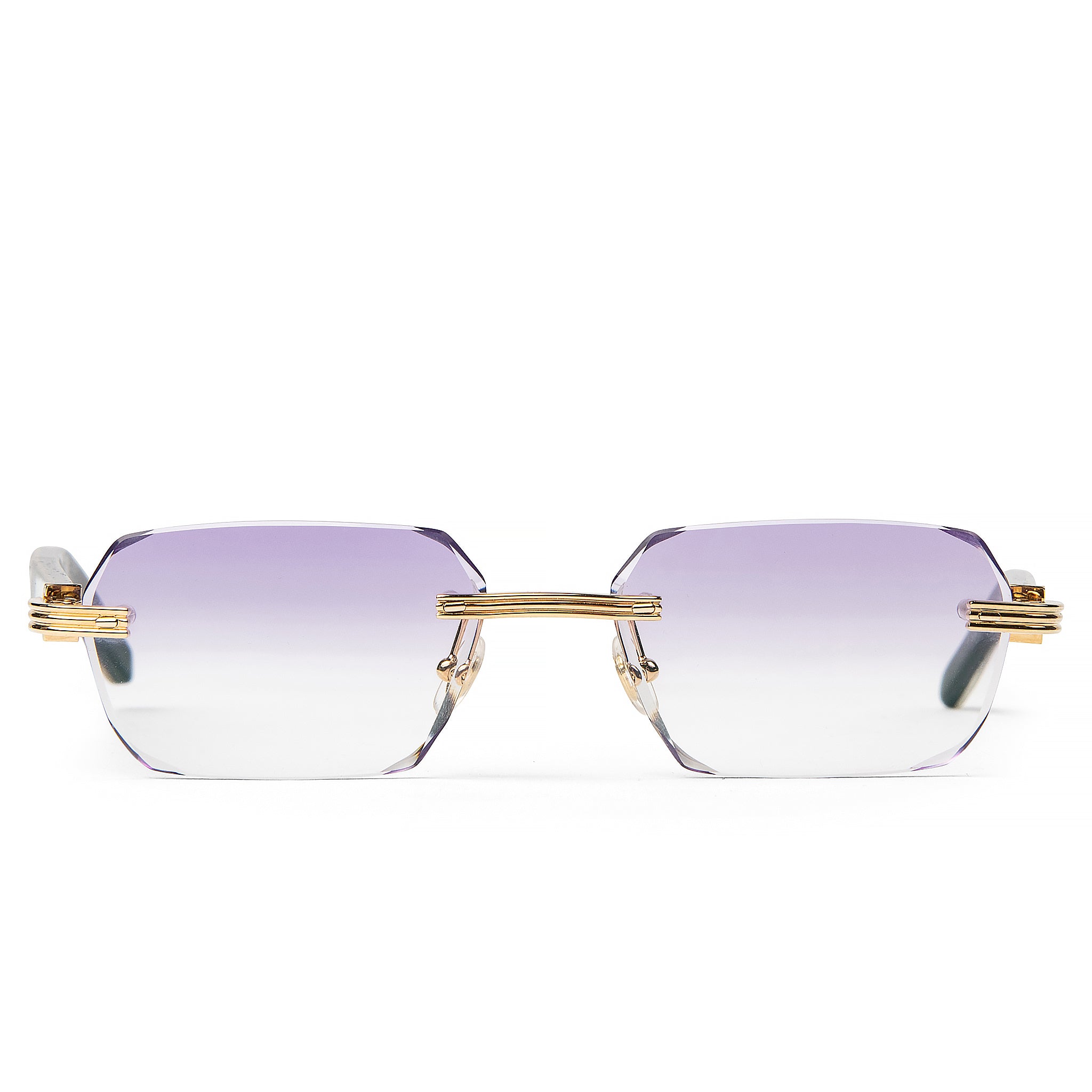 Image of Cartier Eyewear Custom CT0286O-003 Premiere De Cartier Rimless Sunglasses