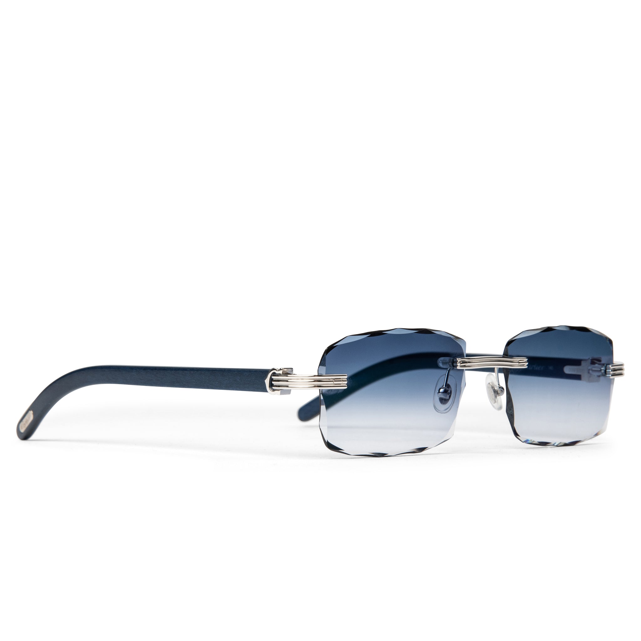 Image of Cartier Eyewear Custom CT0286O-005 Premiere De Cartier Rimless Sunglasses