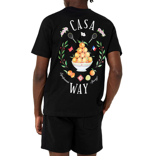 Casablanca Casa Way Black T Shirt