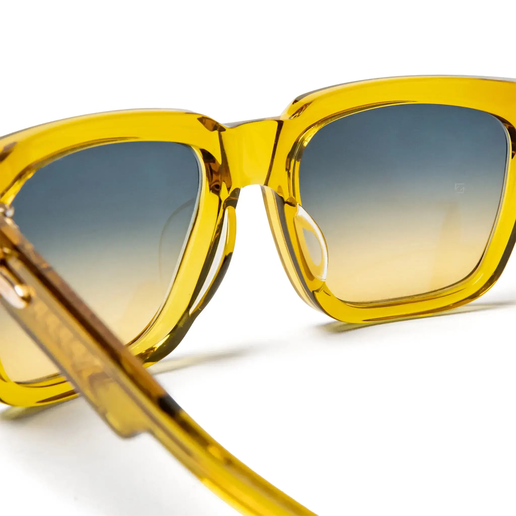 Detailed Inside View of Chrome Hearts Box Officer 6.0 Malt Sunglasses 174896_MAL