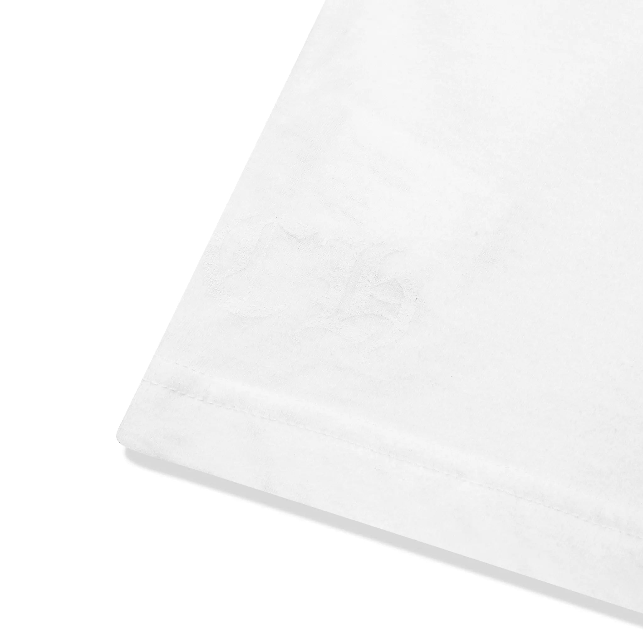 Detailed View of Chrome Hearts Horse Shoe Pocket Miami Exclusive White T-Shirt